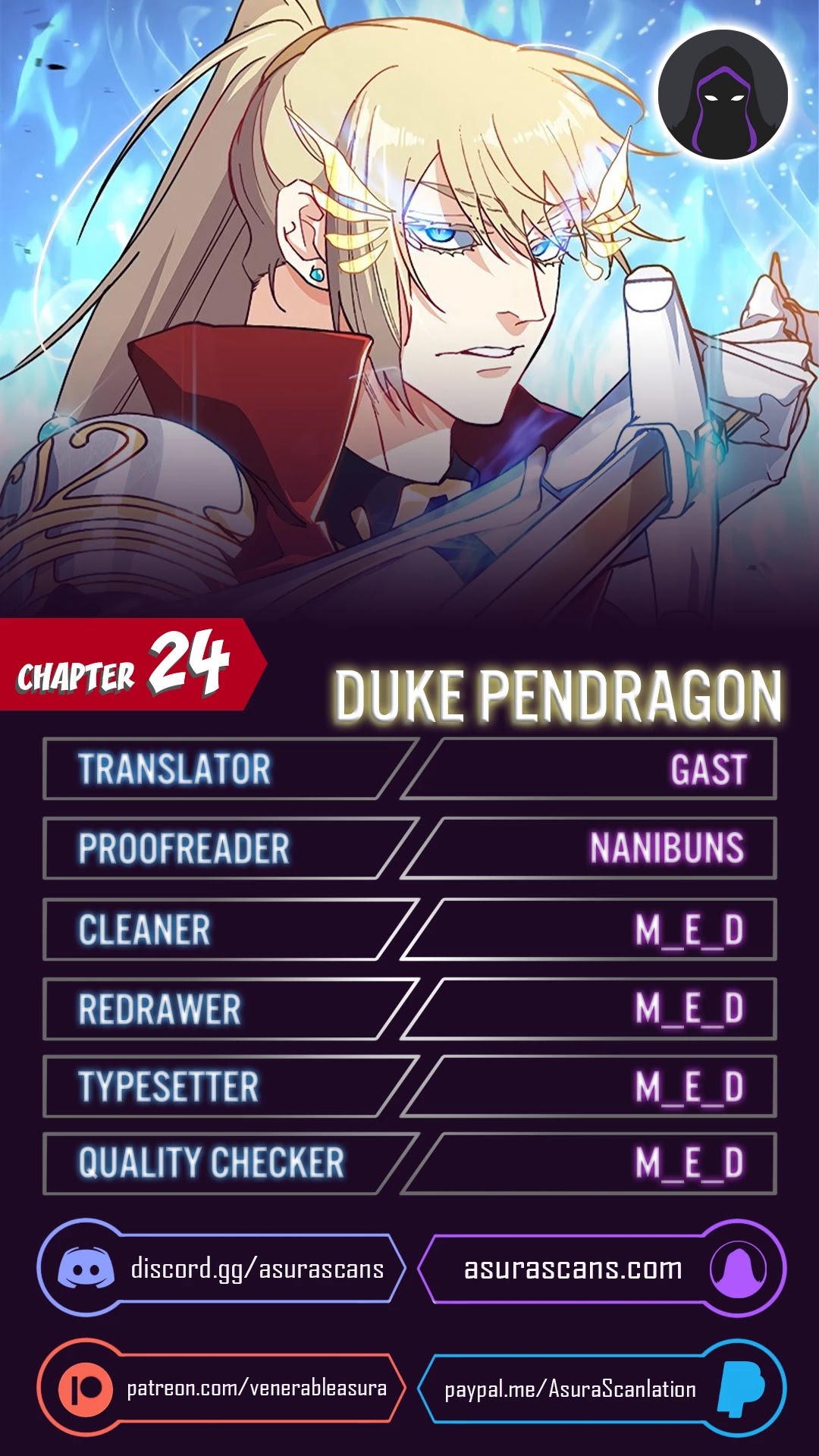 White Dragon Duke: Pendragon Chapter 24