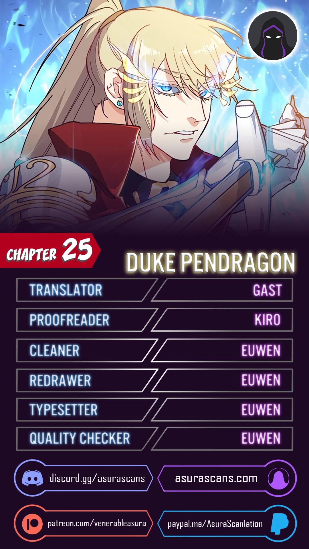 White Dragon Duke: Pendragon Chapter 25