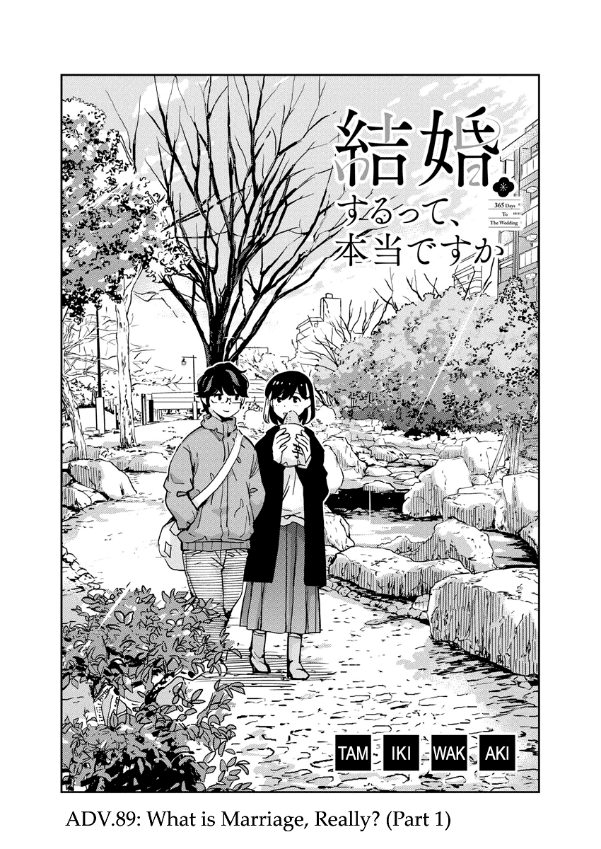 Are You Really Getting Married? Chapter 89