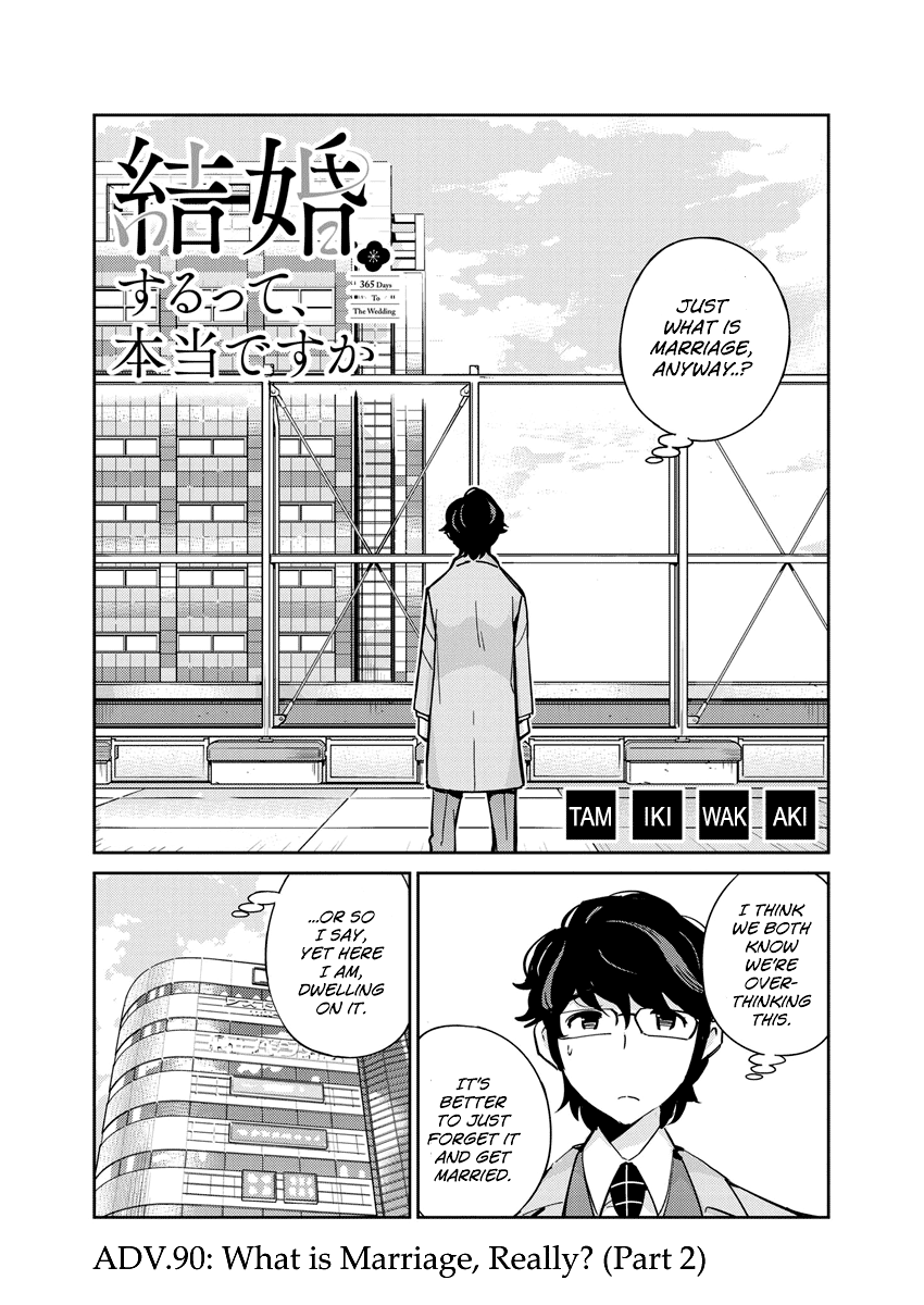 Are You Really Getting Married? Chapter 90