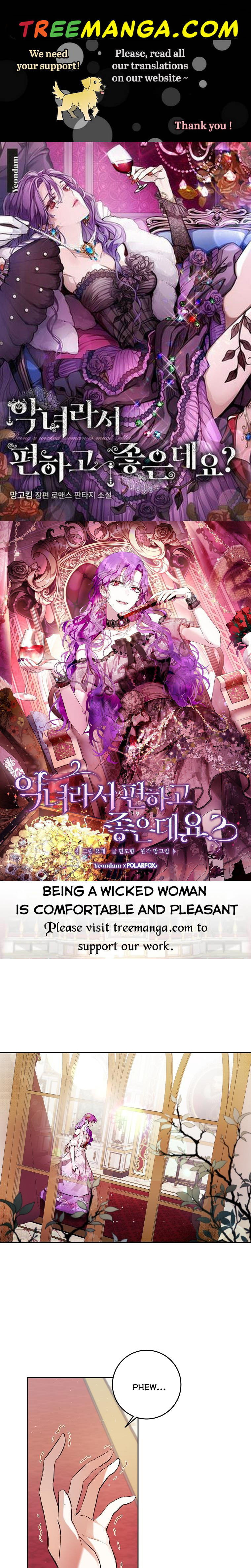 Being A Wicked Woman Is Comfortable And Pleasant Chapter 6