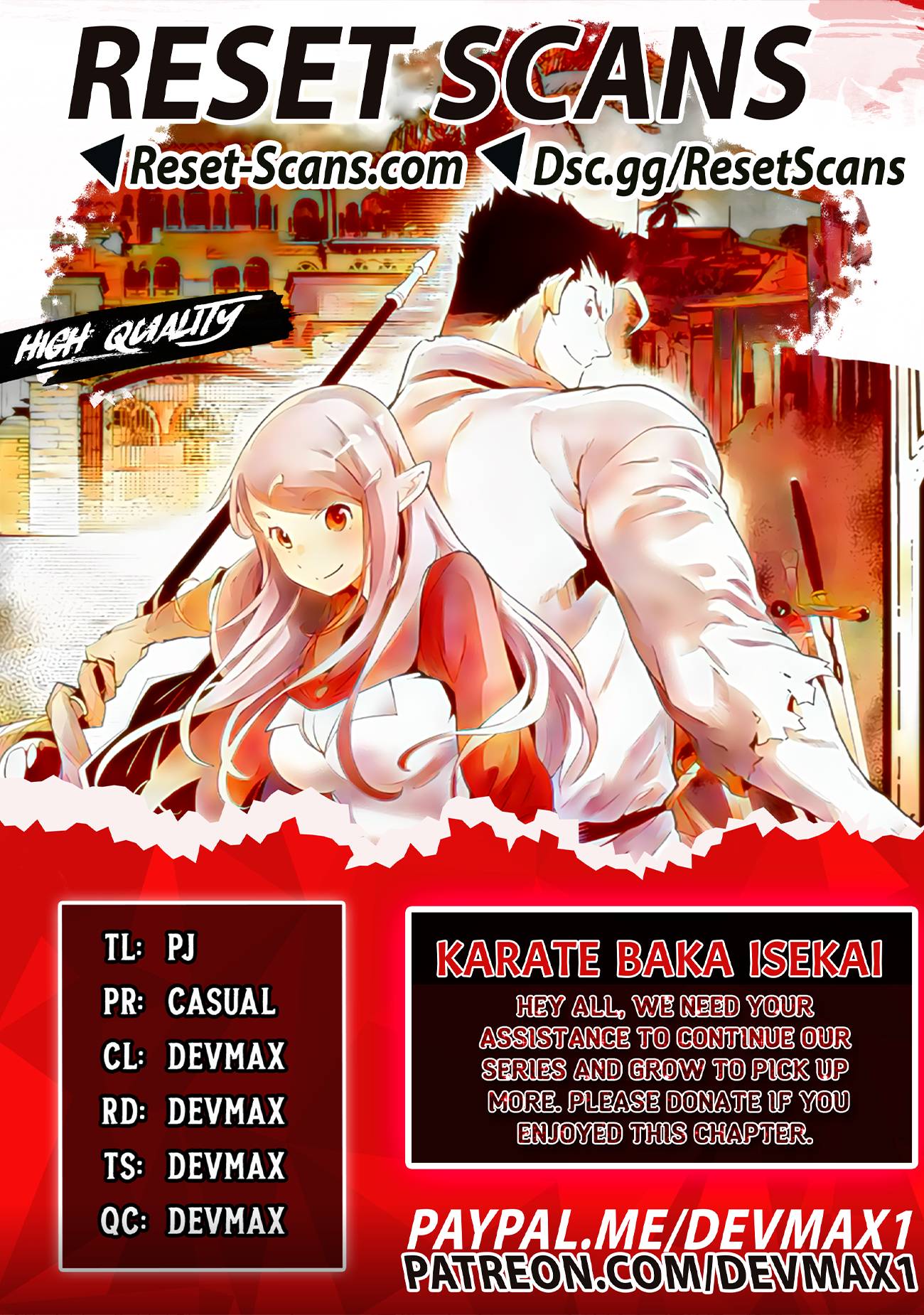 Karate Baka Isekai Chapter 21.1
