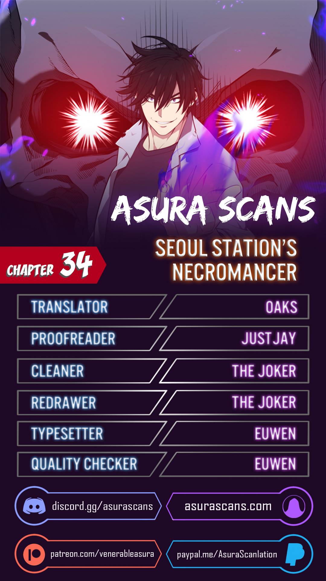 Seoul Station’s Necromancer Chapter 34