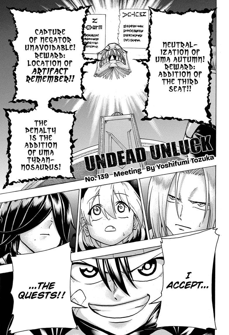 Undead + Unluck Chapter 139