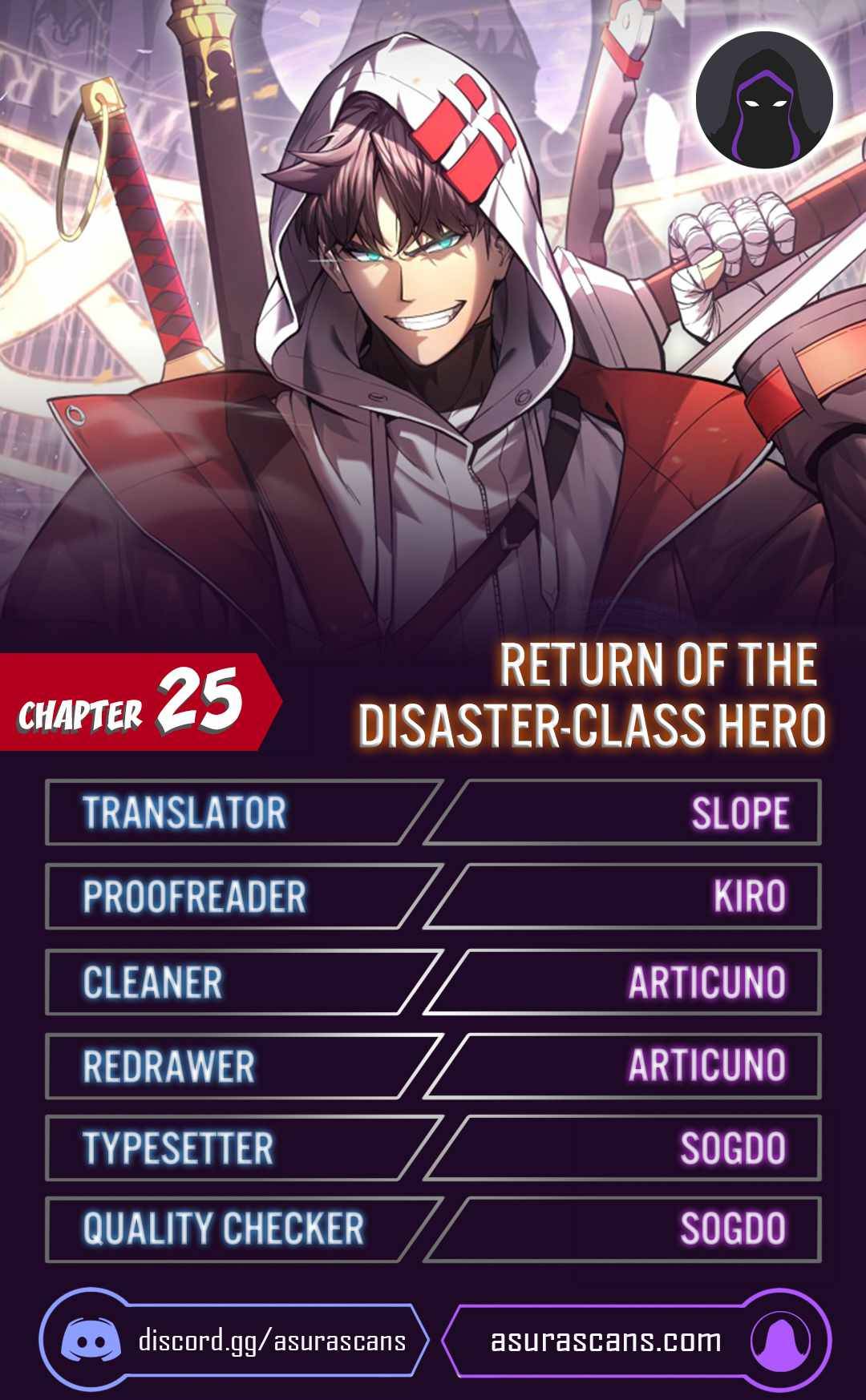 Return of the Disaster-Class Hero Chapter 25