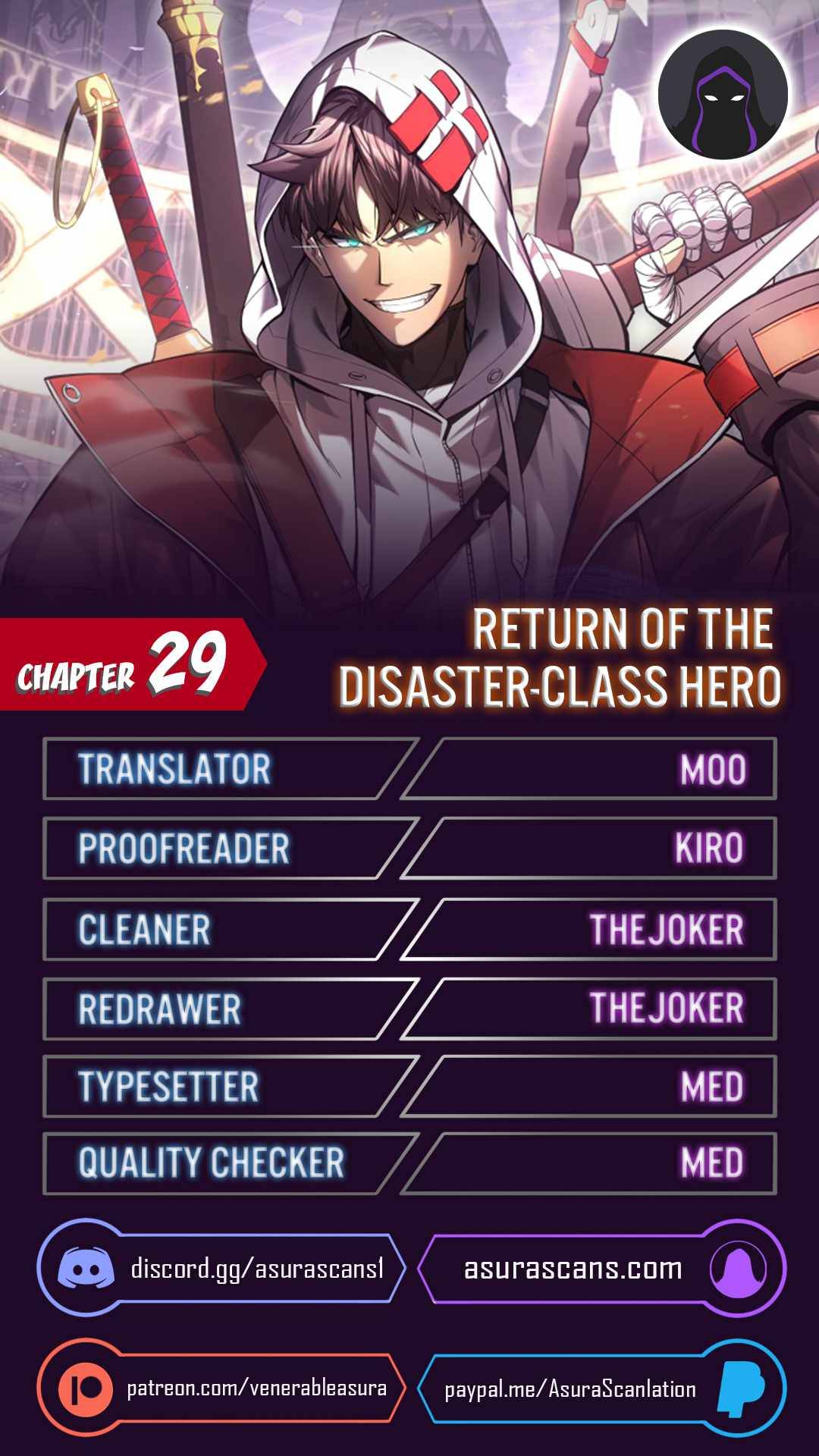 Return of the Disaster-Class Hero Chapter 29
