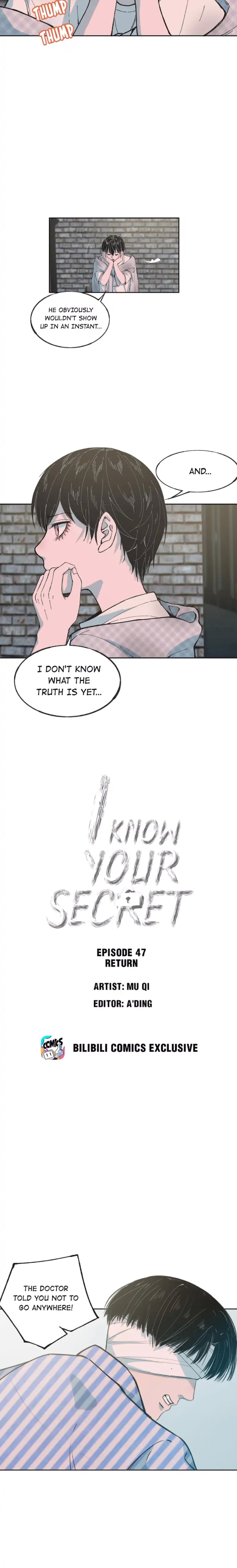 I Know Your Secret Chapter 47