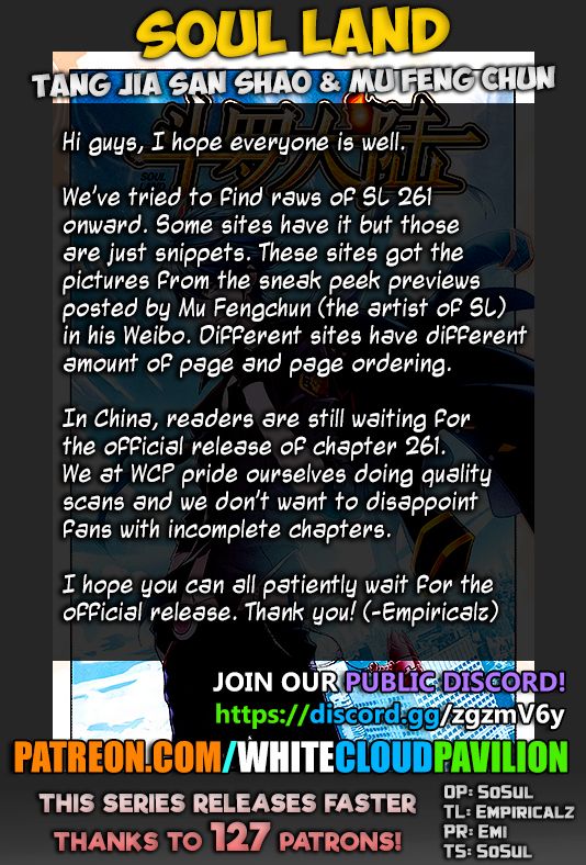 Douluo Dalu Chapter 261