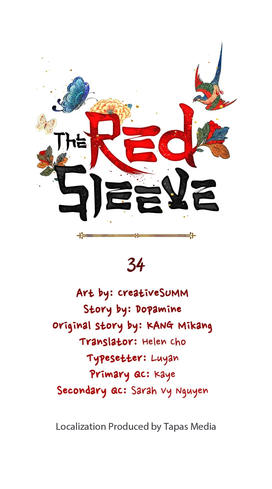 The Red Sleeve Chapter 34