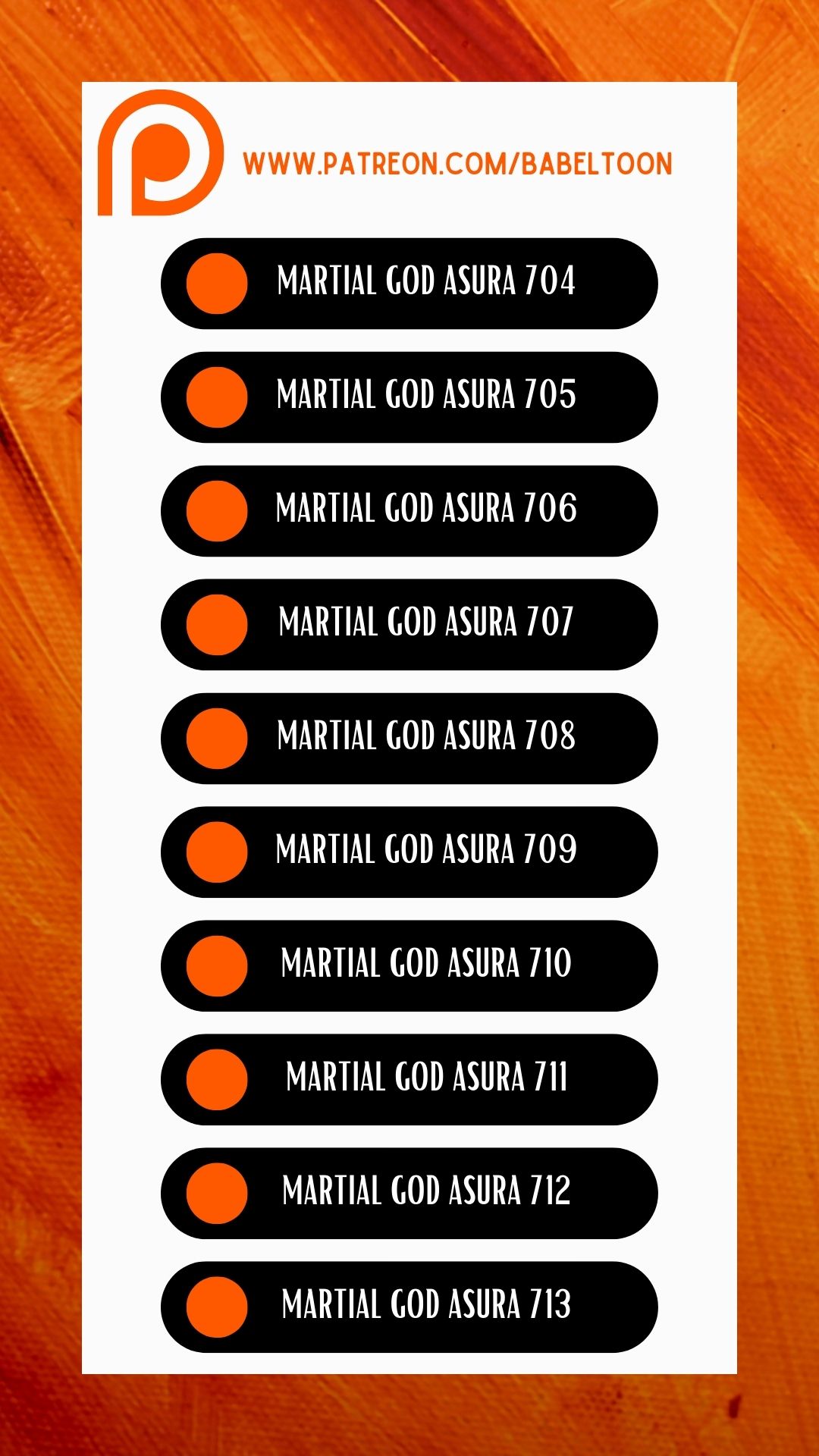 Martial God Asura 705