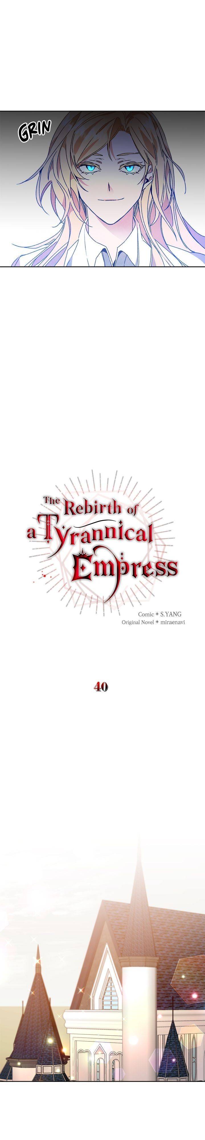 The Rebirth Of A Tyrannical Empress Chapter 40