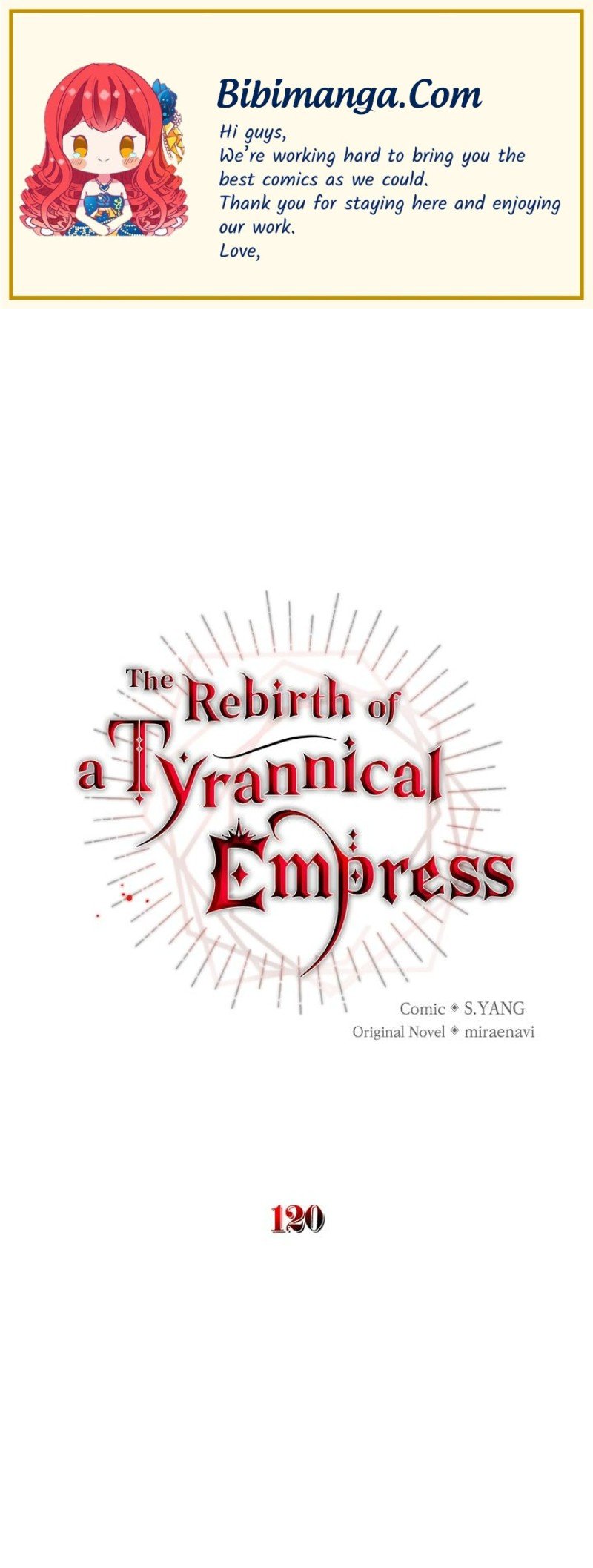 The Rebirth Of A Tyrannical Empress Chapter 120