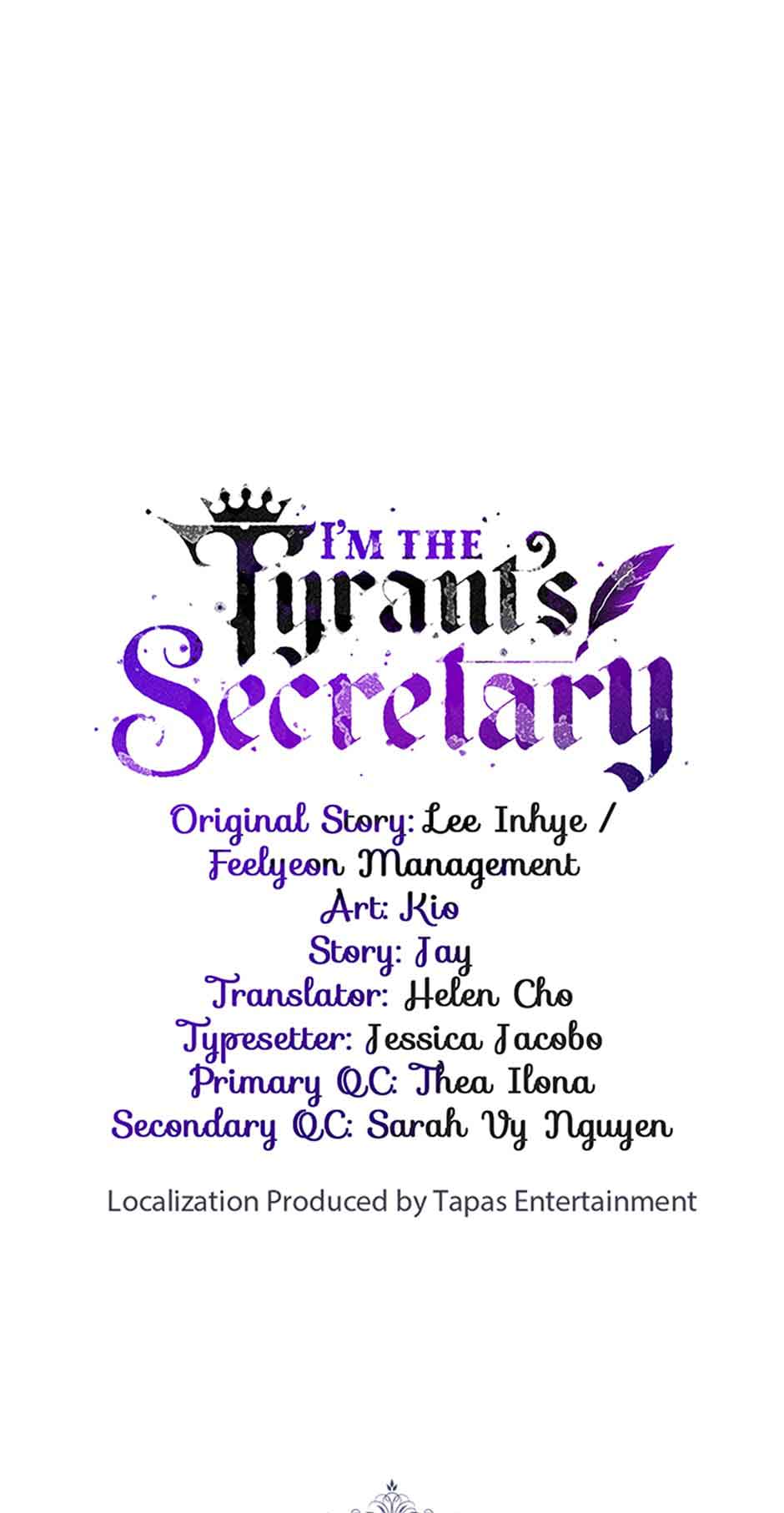 I Became the Tyrant’s Secretary Chapter 71