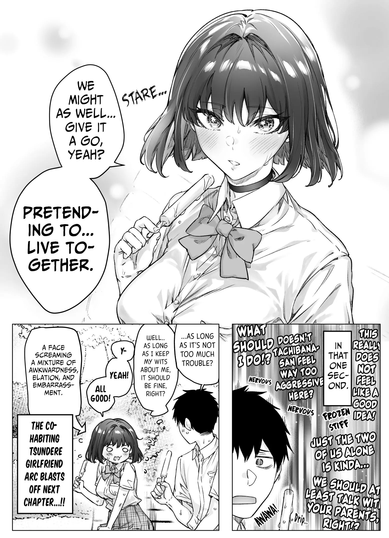 The Tsuntsuntsuntsuntsuntsun Tsuntsuntsuntsuntsundere Girl Getting Less And Less Tsun Day By Day Chapter 70