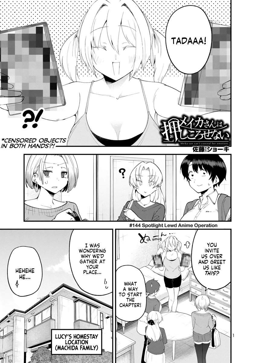 Meika-San Can't Conceal Her Emotions Chapter 144