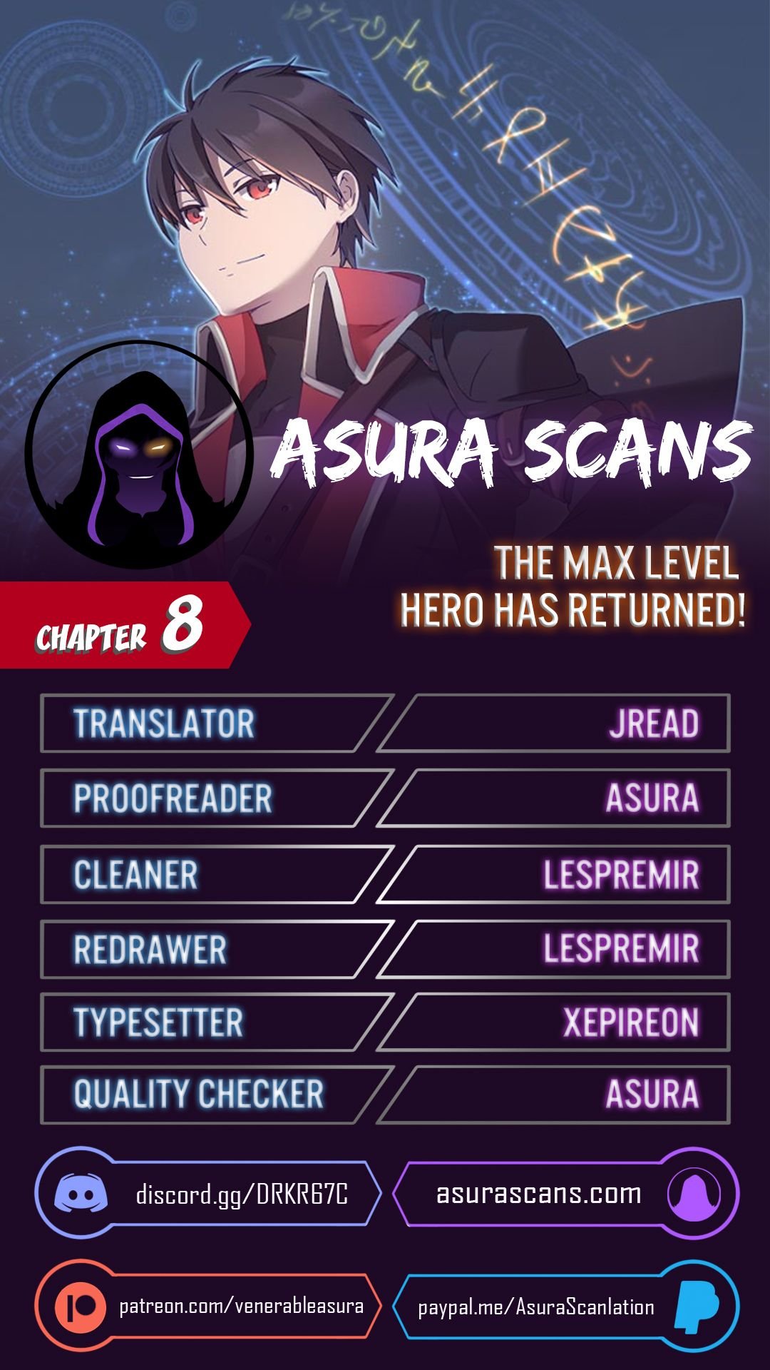 The MAX leveled hero will return! Chapter 8