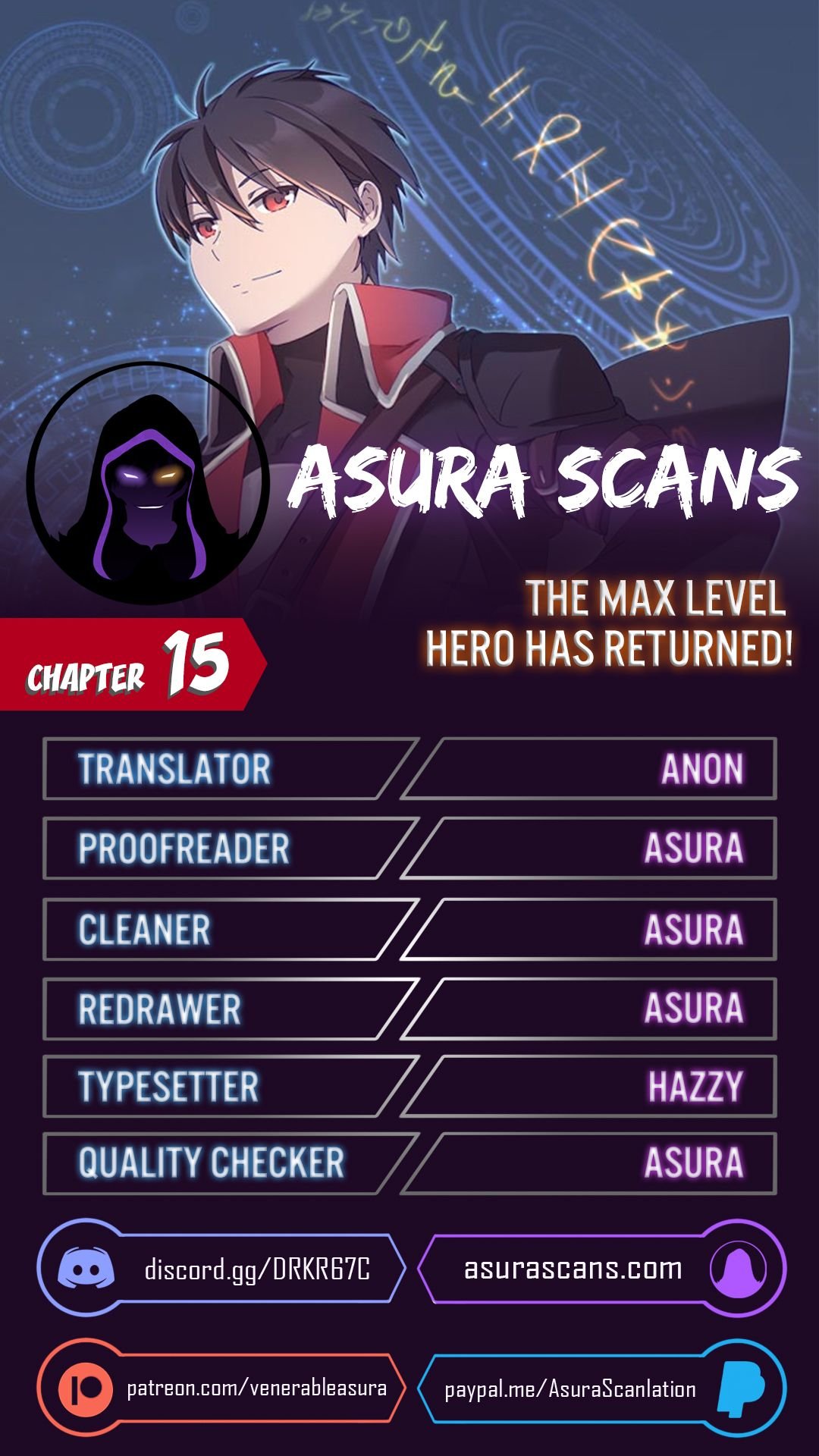 The MAX leveled hero will return! Chapter 15