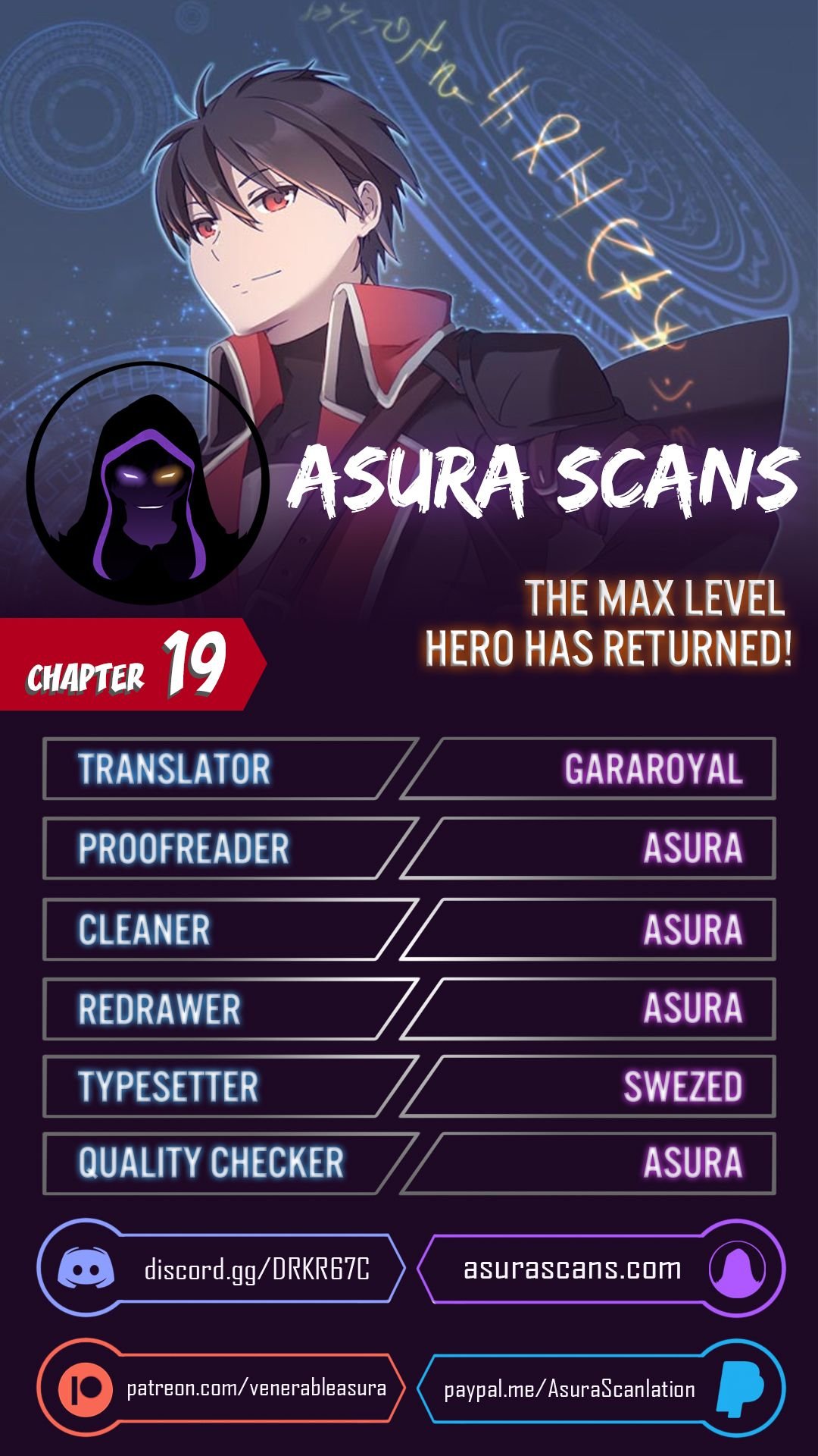 The MAX leveled hero will return! Chapter 19