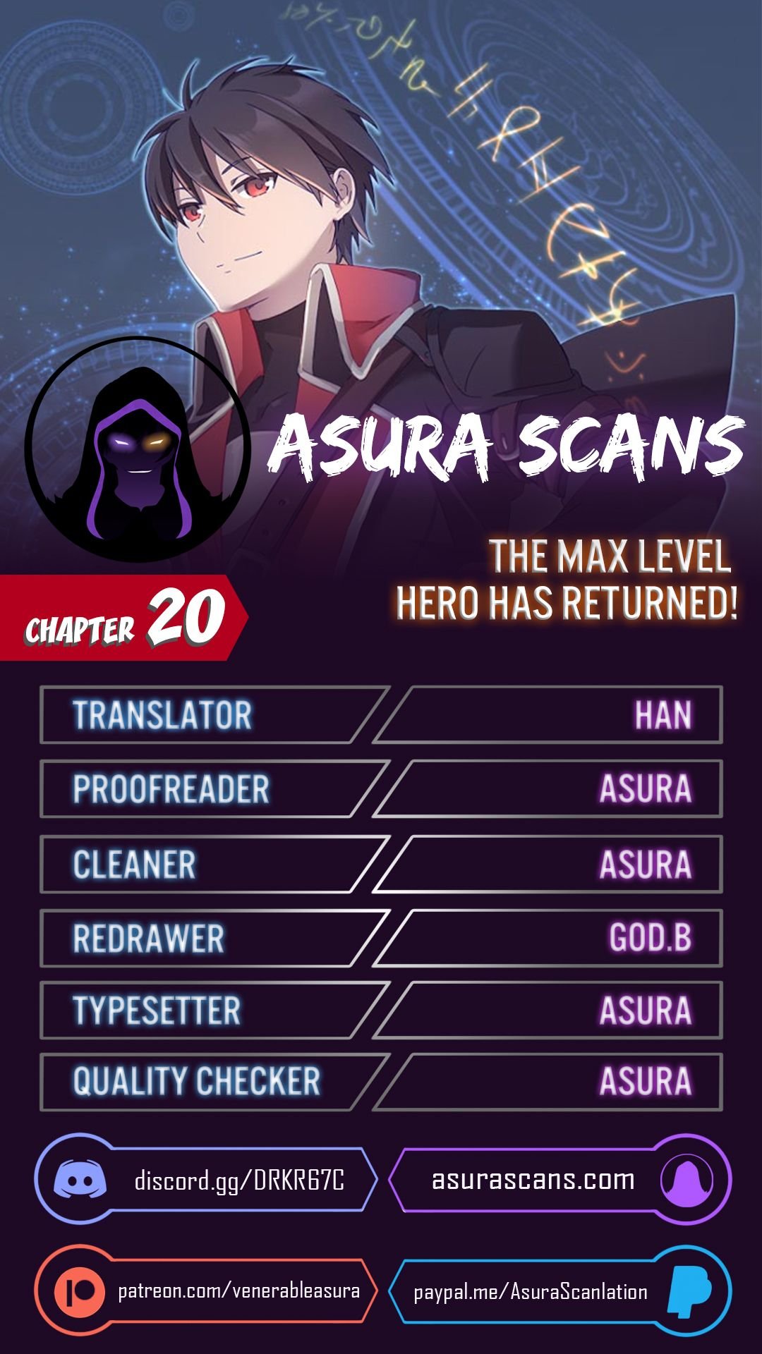 The MAX leveled hero will return! Chapter 20