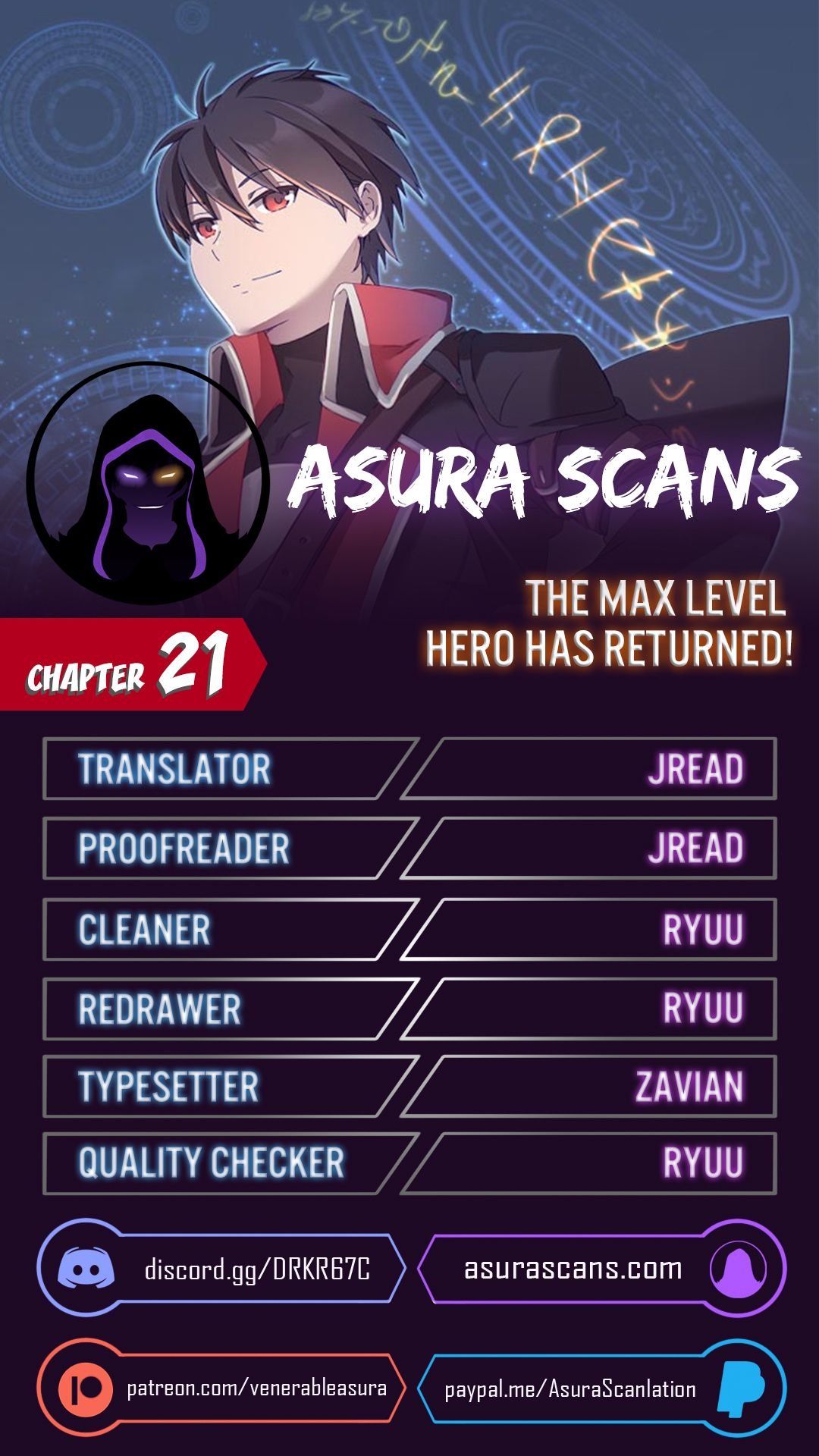 The MAX leveled hero will return! Chapter 21