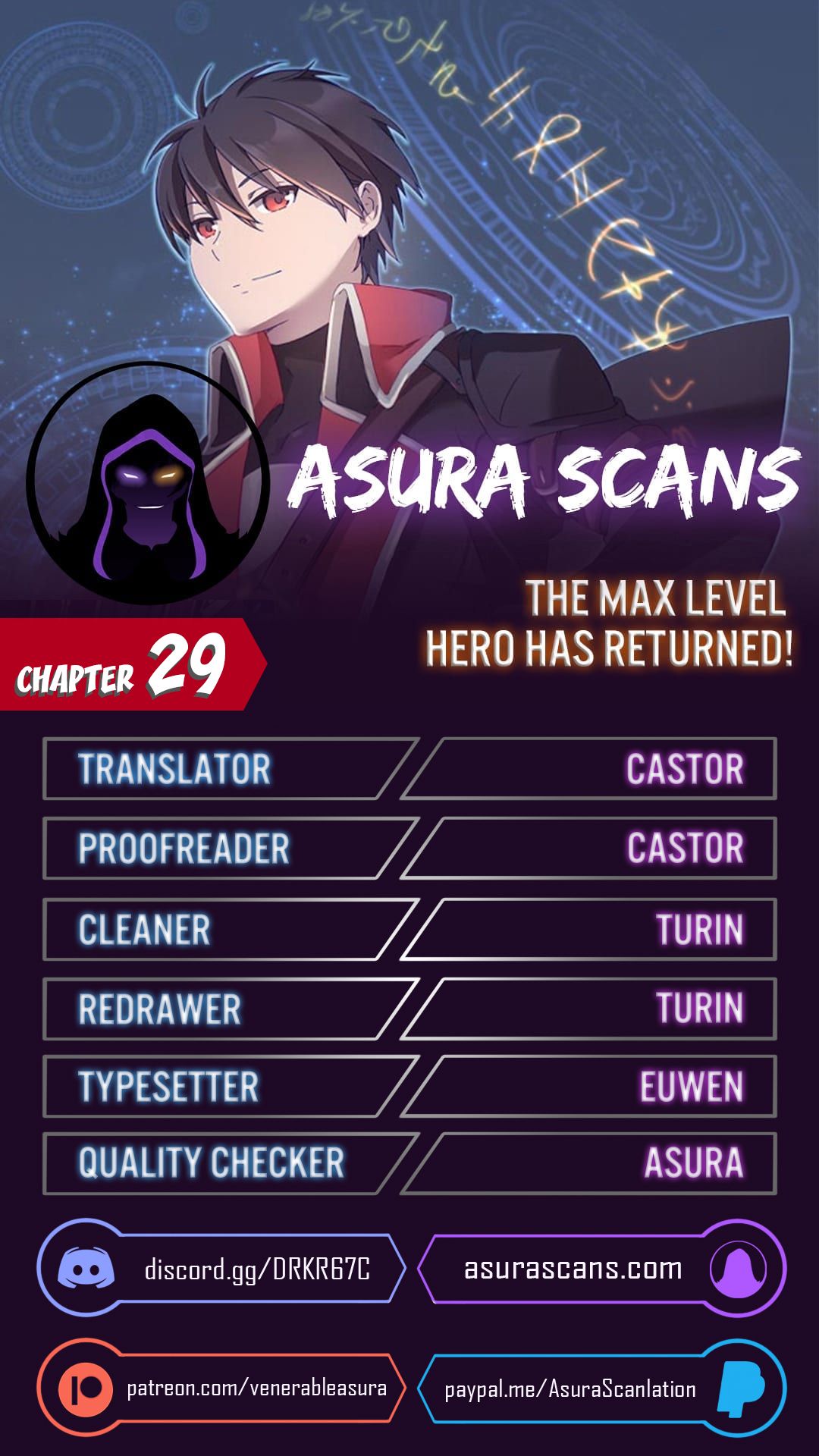 The MAX leveled hero will return! Chapter 29