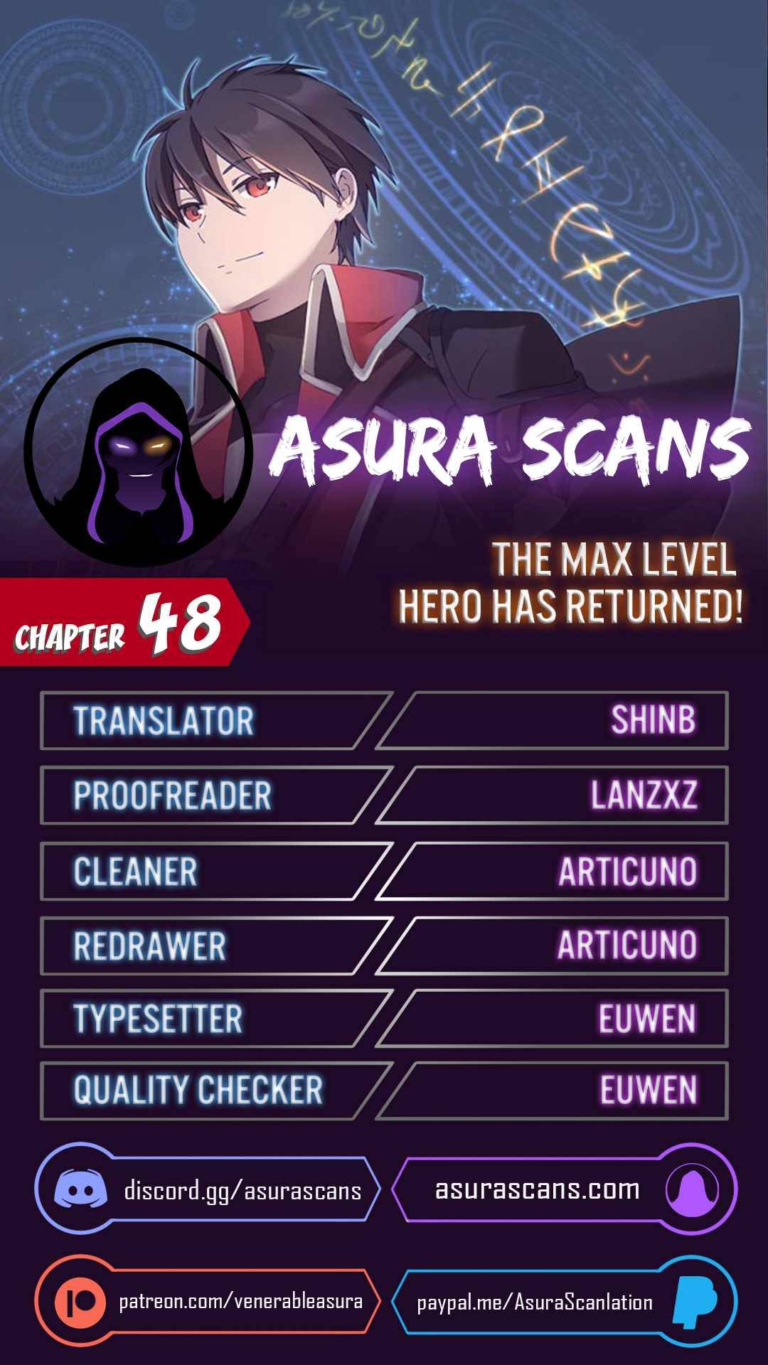 The MAX leveled hero will return! Chapter 48