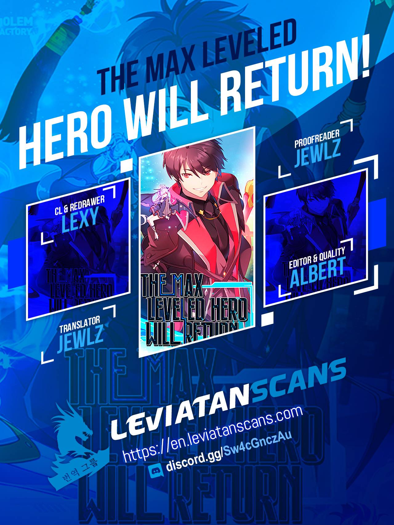 The MAX leveled hero will return! Chapter 114