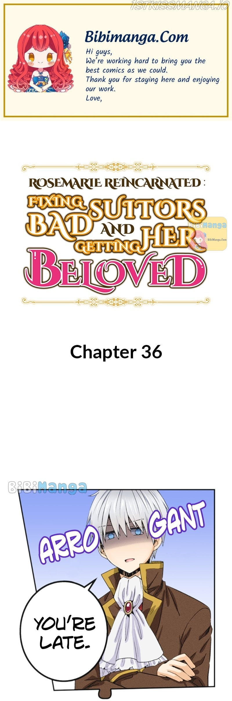 The Reincarnated Princess Strikes Down Flags Today As Well Chapter 36