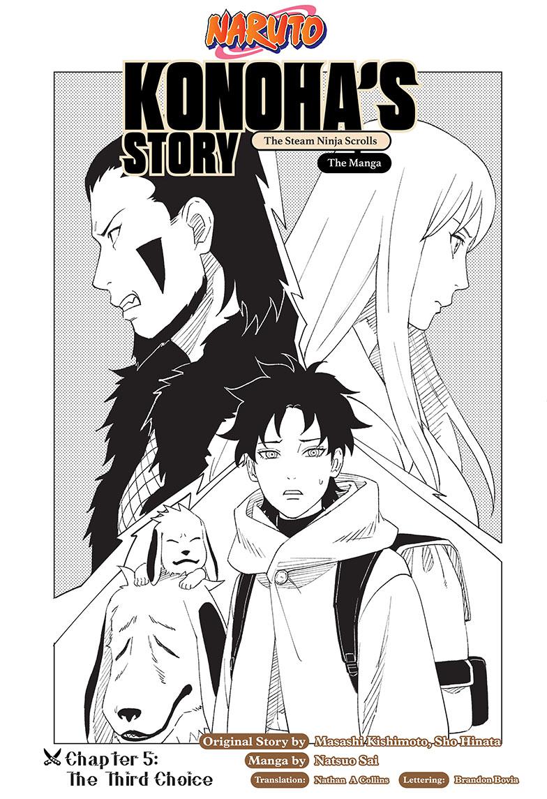 Naruto: Konoha's Story - The Steam Ninja Scrolls: The Manga Chapter 5
