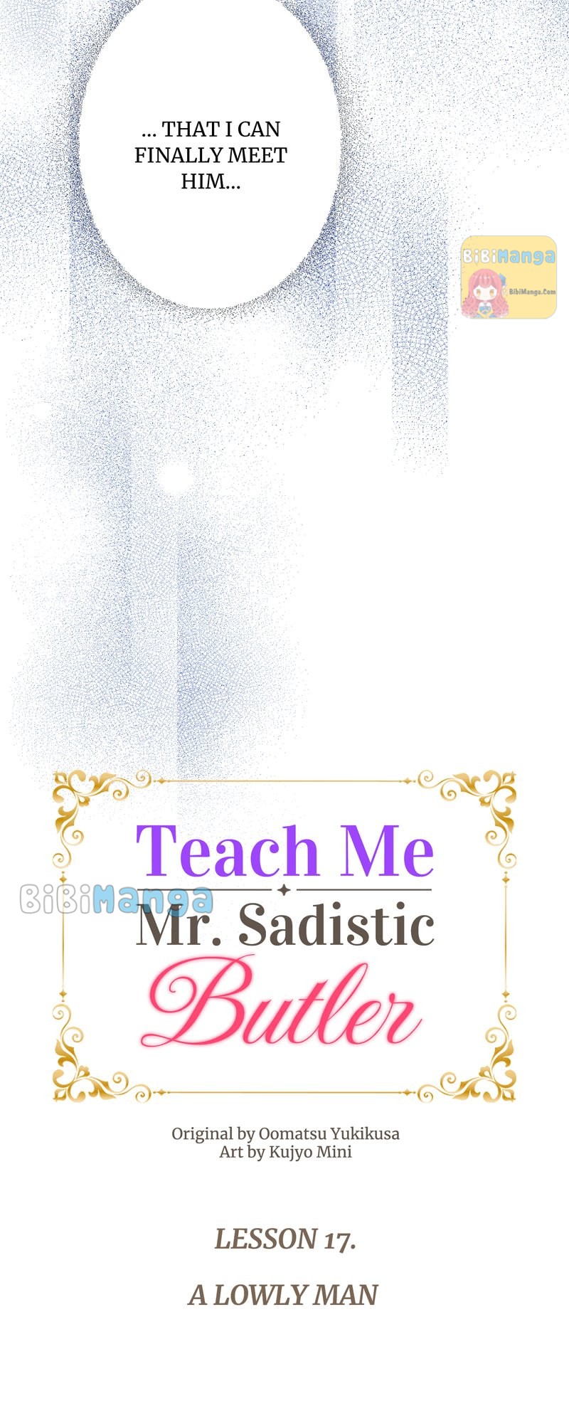 Teach Me, Mr. Sadistic Butler Chapter 17