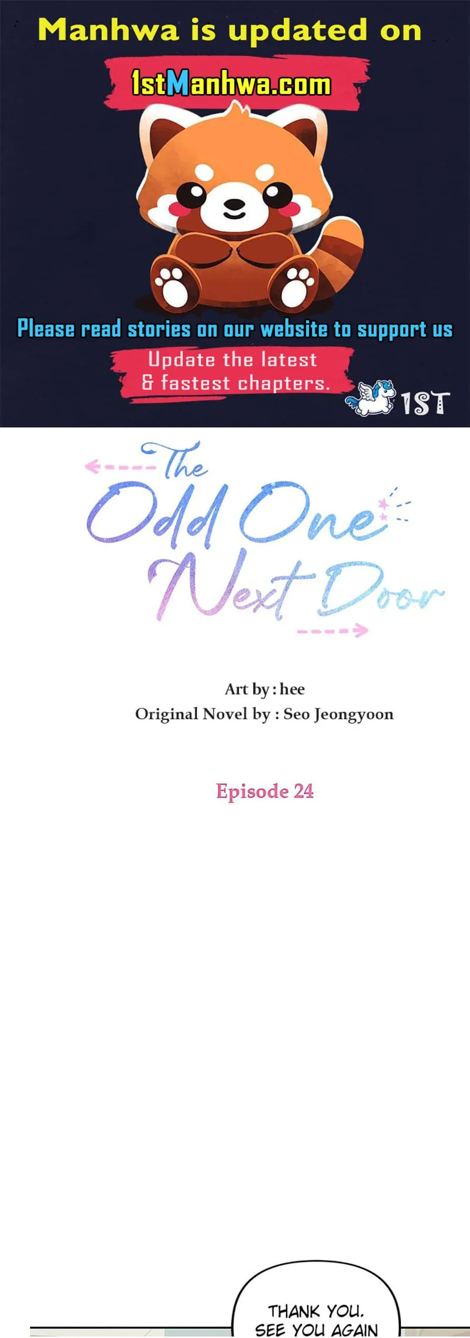 The Odd One Next Door Chapter 24