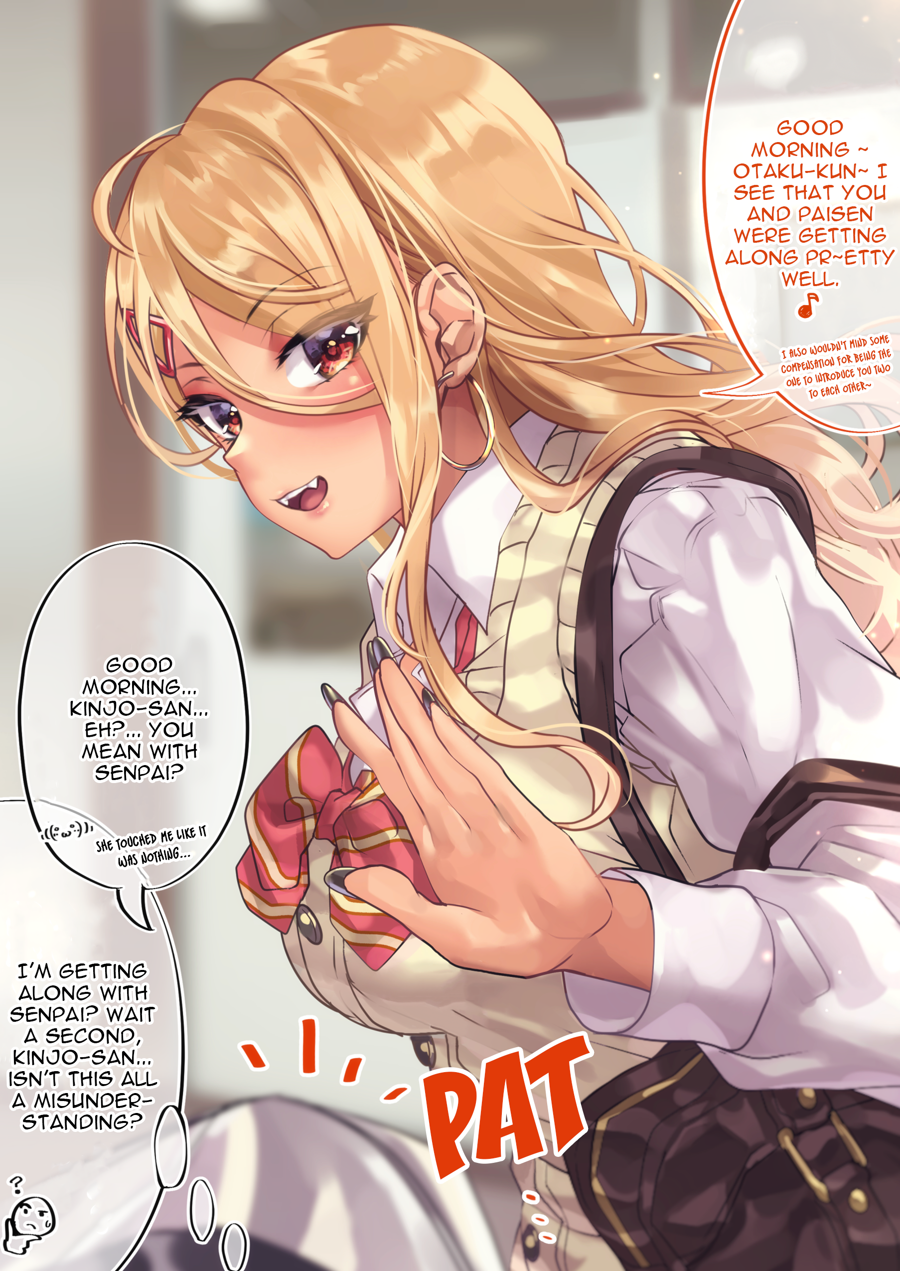 The Story of an Otaku and a Gyaru Falling in Love Ch. 29 Affection Level
