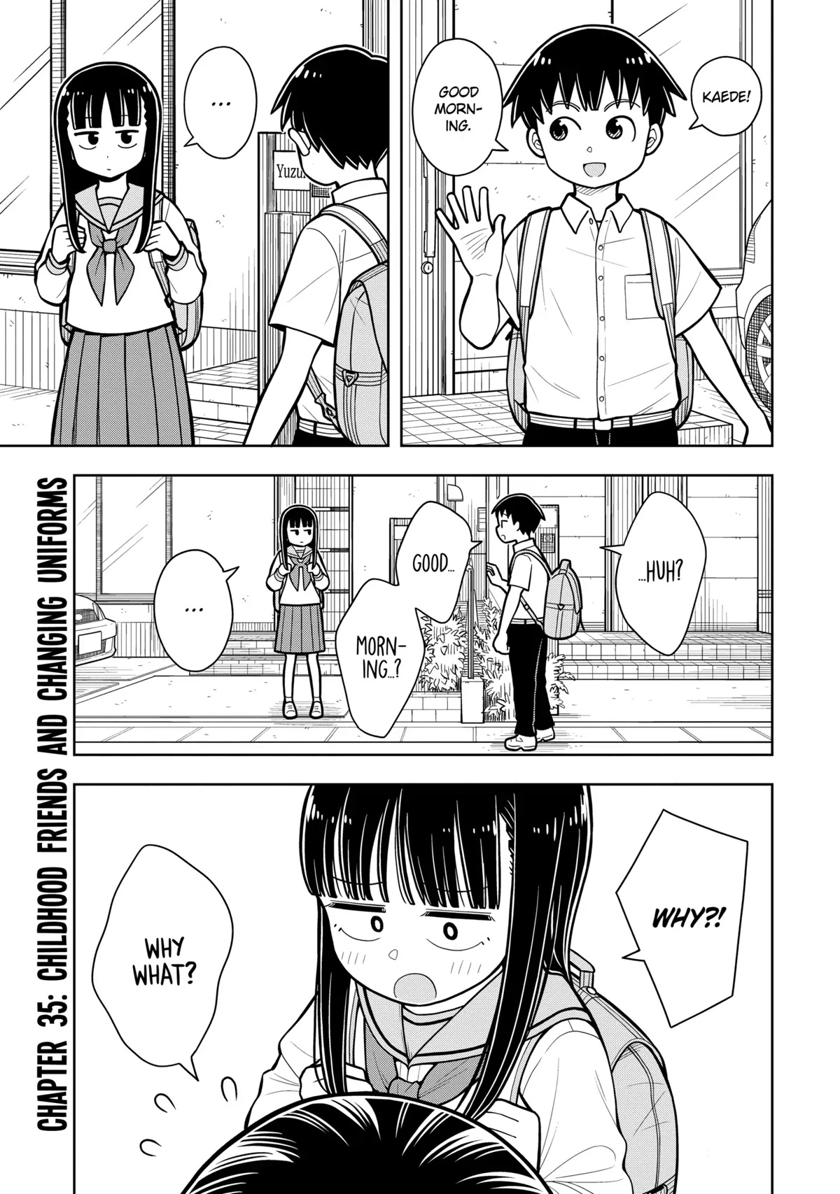 Starting Today She's My Childhood Friend Chapter 35