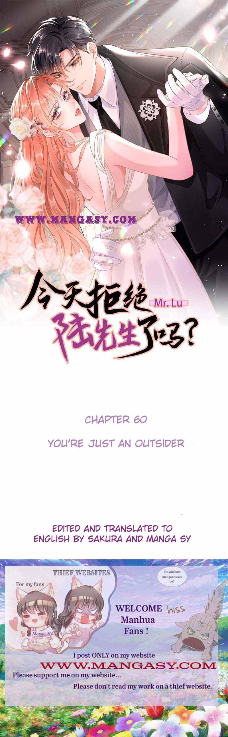 Did You Reject Mr.Lu Today? Chapter 60