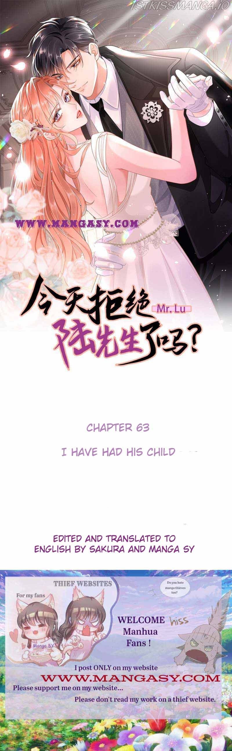 Did You Reject Mr.Lu Today? Chapter 63