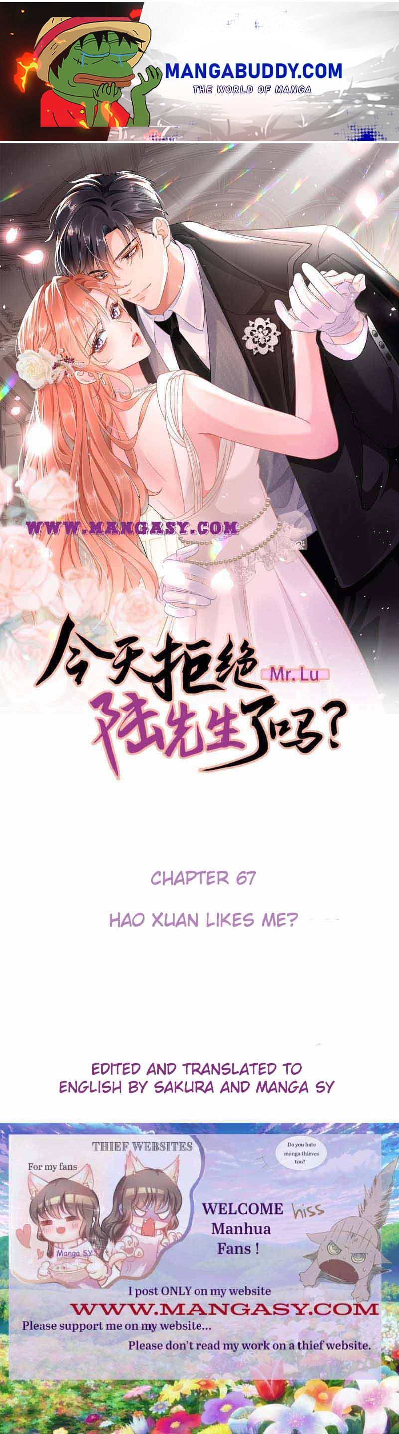 Did You Reject Mr.Lu Today? Chapter 67