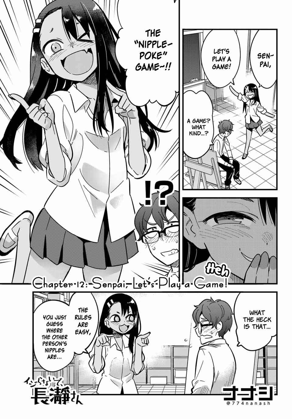 Don't Toy with Me, Nagatoro-san Chapter 12