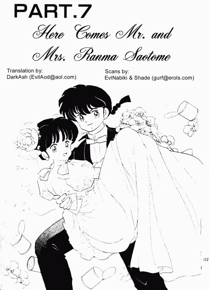 Ranma 1/2 dj - Kero Hon Vol.19 Ch.197 - Here come mr and mrs Ranma saotome