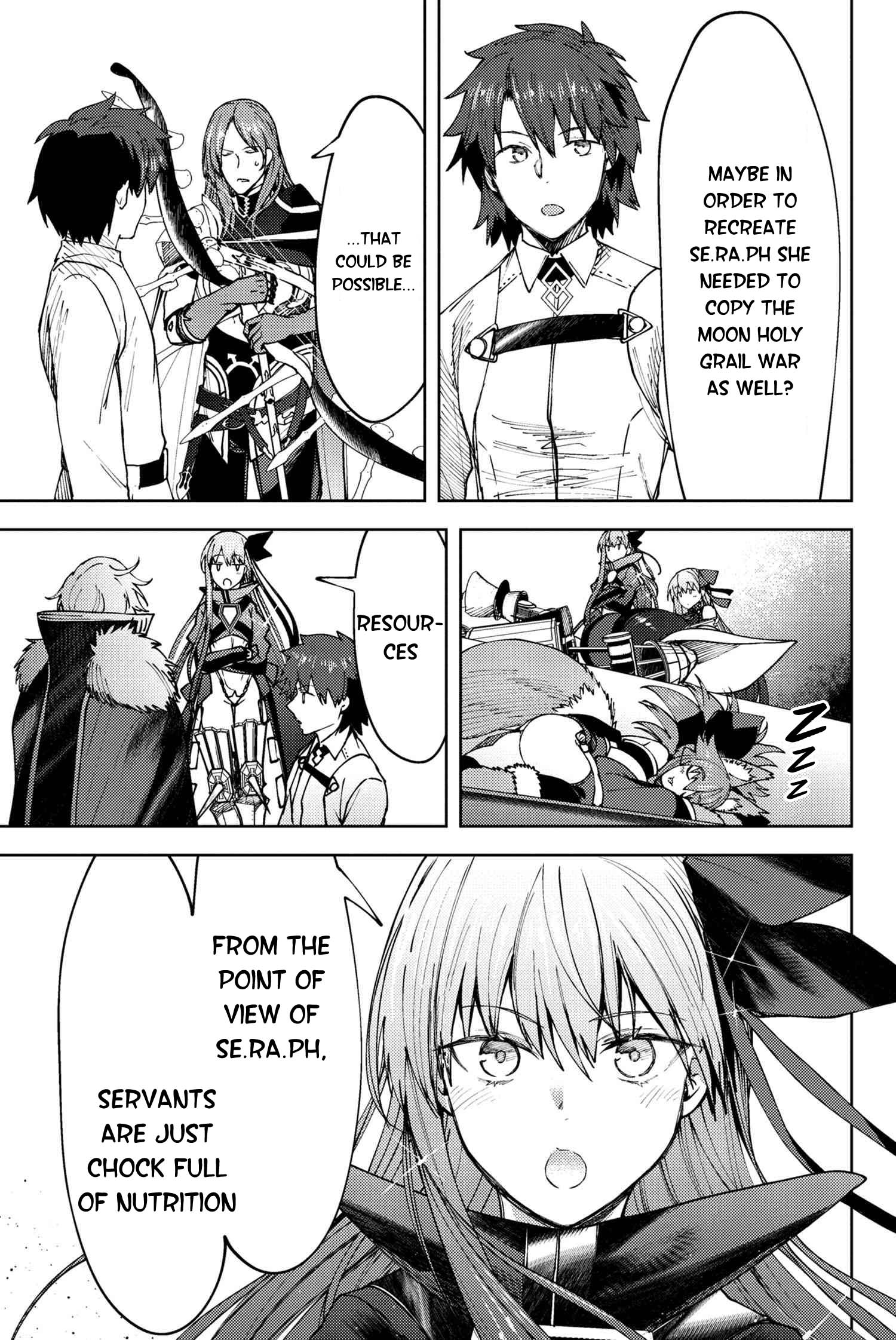 Fate/grand Order -Epic Of Remnant- Deep Sea Cyber-Paradise Se.ra.ph Chapter 24.1