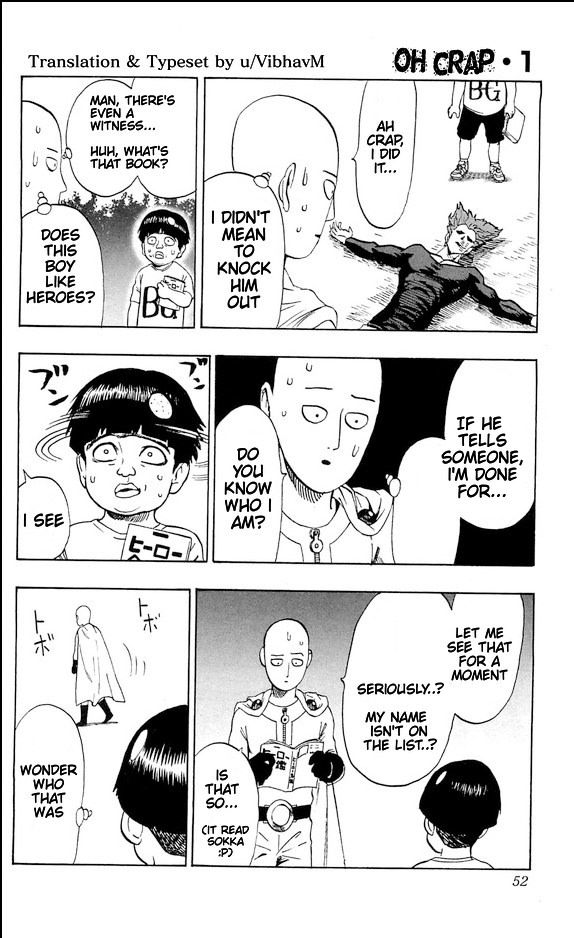 One Punch-Man Chapter 89.5