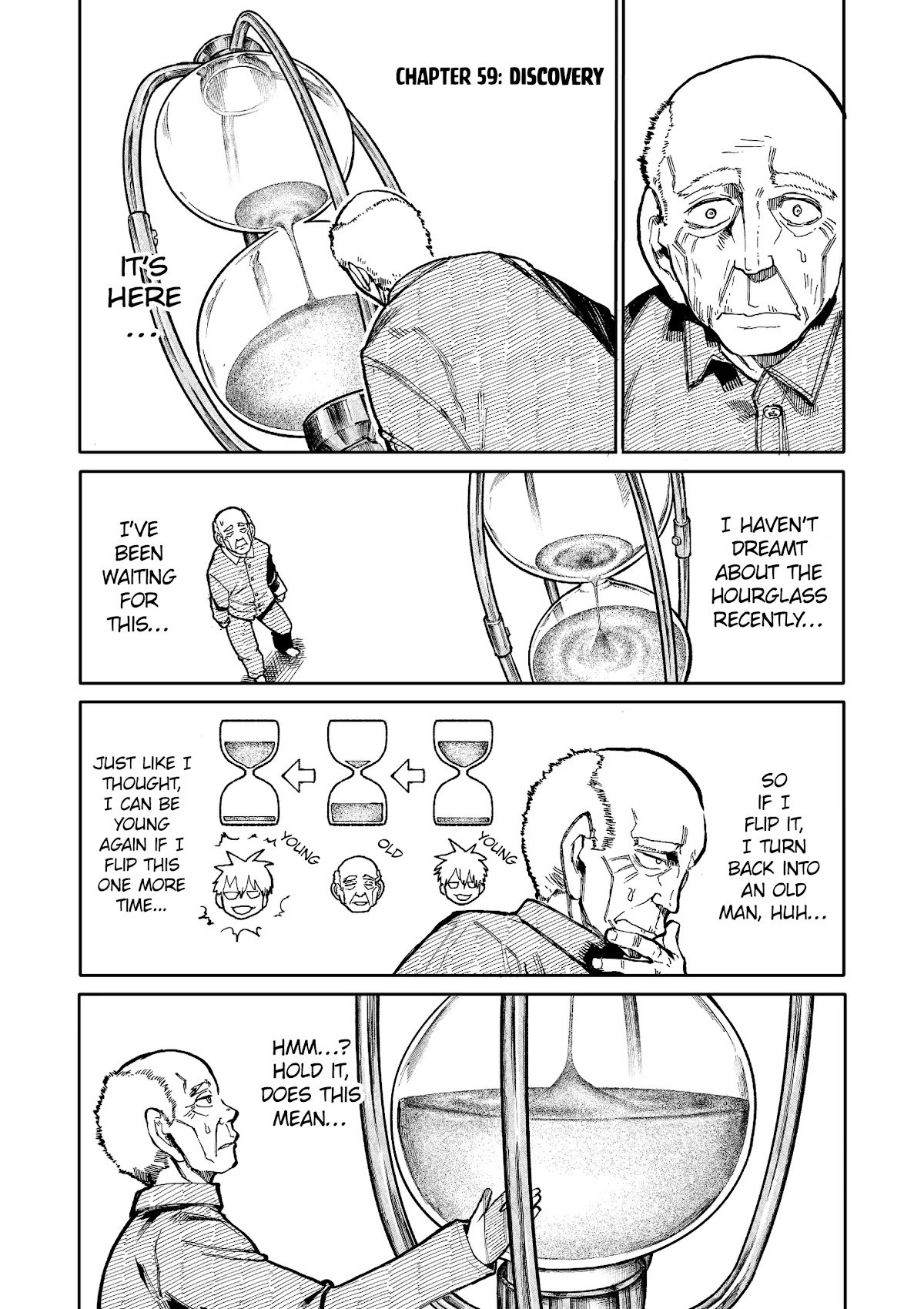 A Story About A Grandpa and Grandma who Returned Back to their Youth. Chapter 59