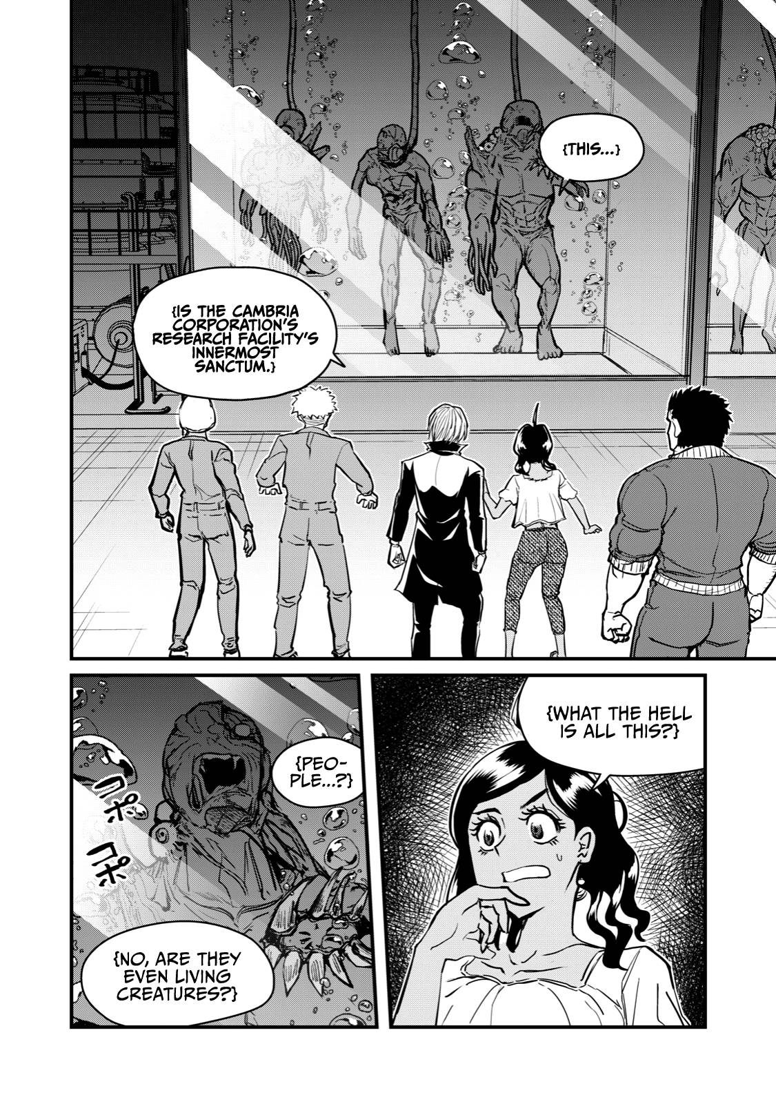 A manga about the kind of PE teacher who dies at the start of a school horror film Chapter 65