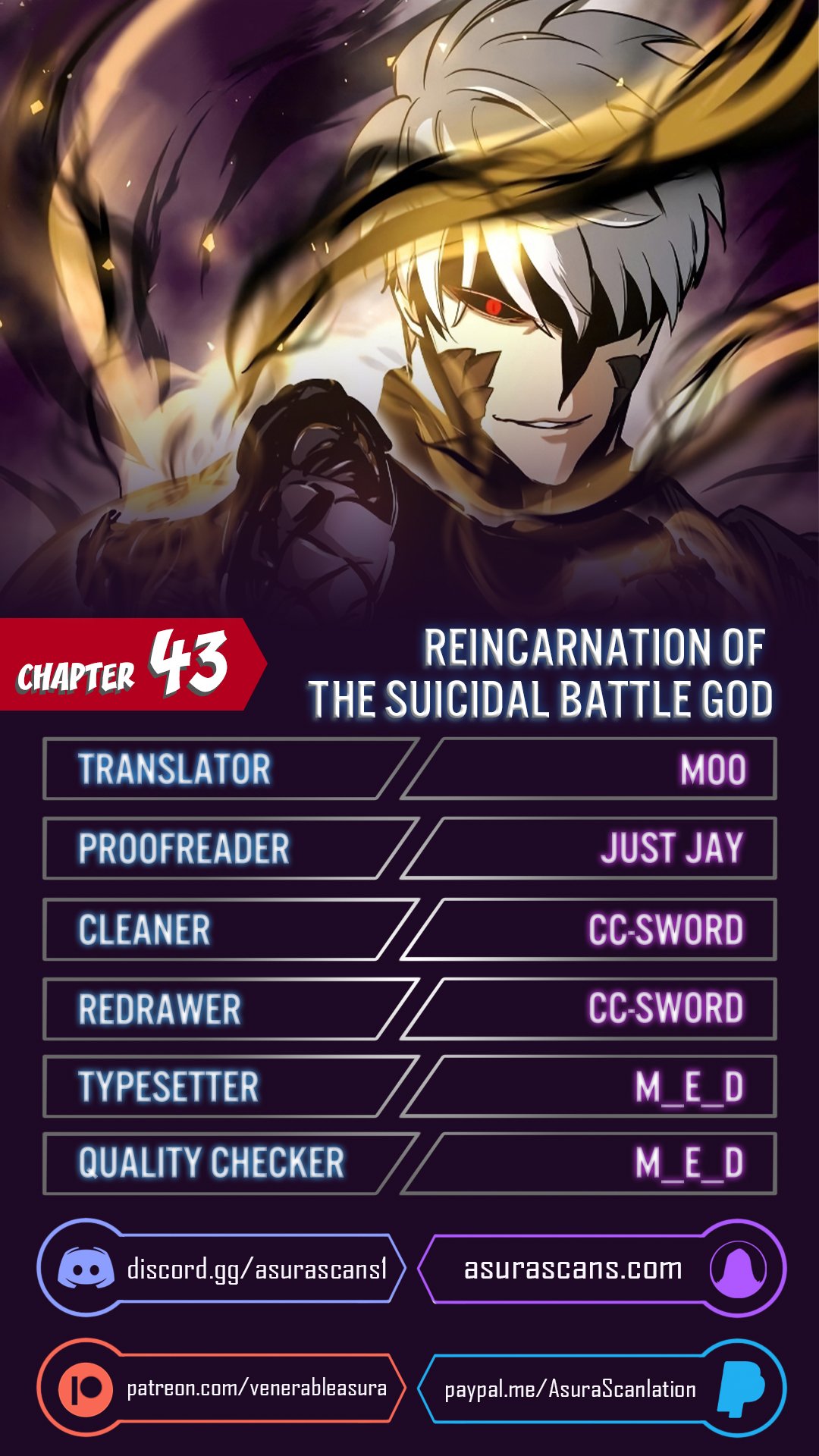 Reincarnation Of The Suicidal Battle God Chapter 43