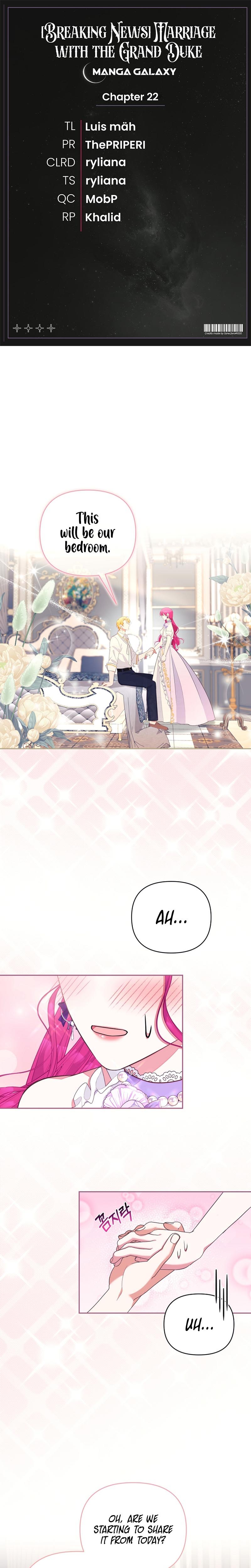 [Breaking News] Marriage With The Grand Duke Chapter 22