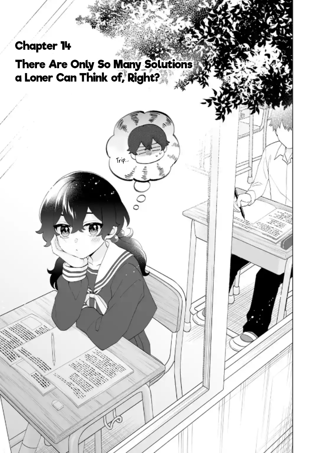 Please Leave Me Alone (For Some Reason, She Wants to Change a Lone Wolf's Helpless High School Life.) Chapter 14