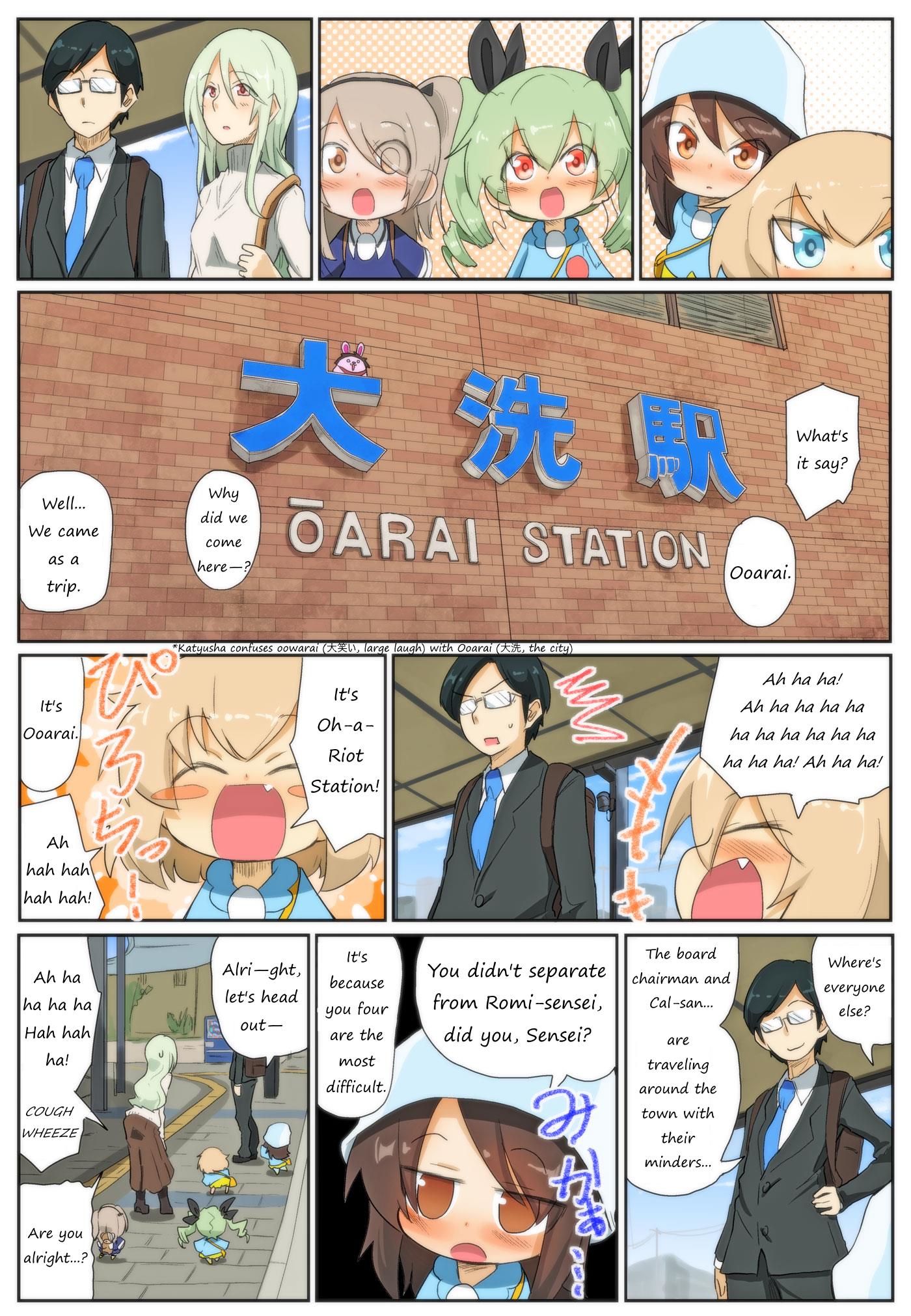 Chapter 76: 347~352 - Let's Go To Ooarai!