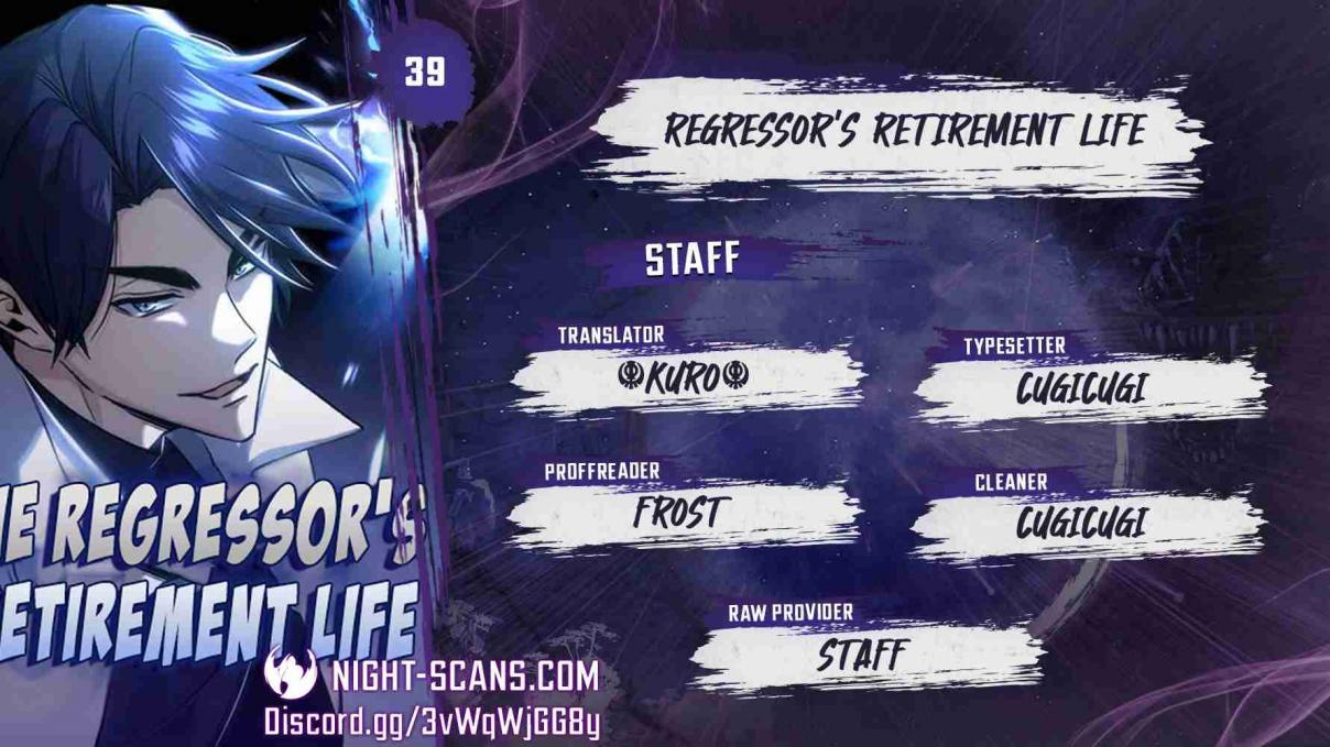 Regressor’s Life After Retirement 39