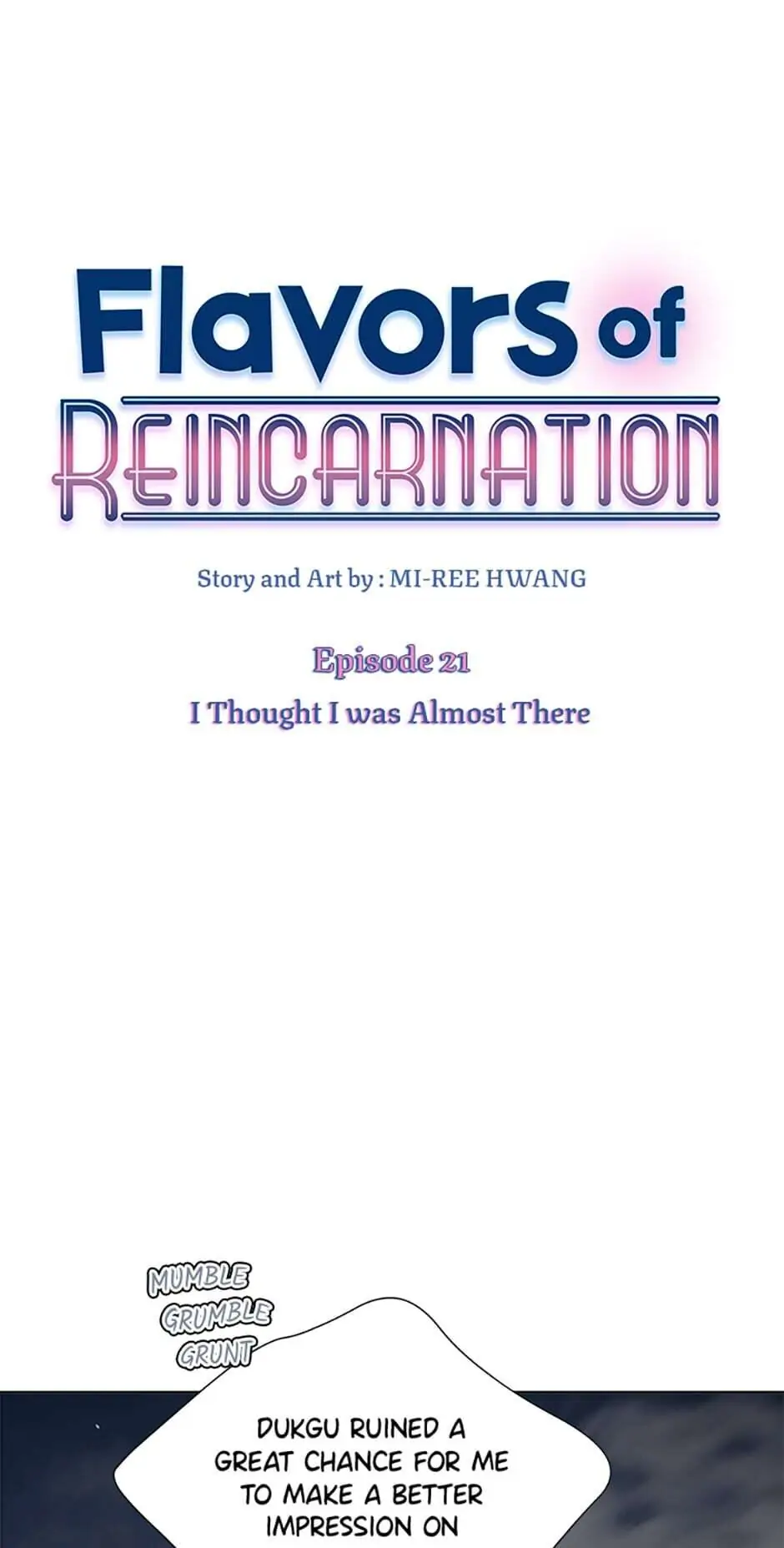Flavors of Reincarnation Chapter 21
