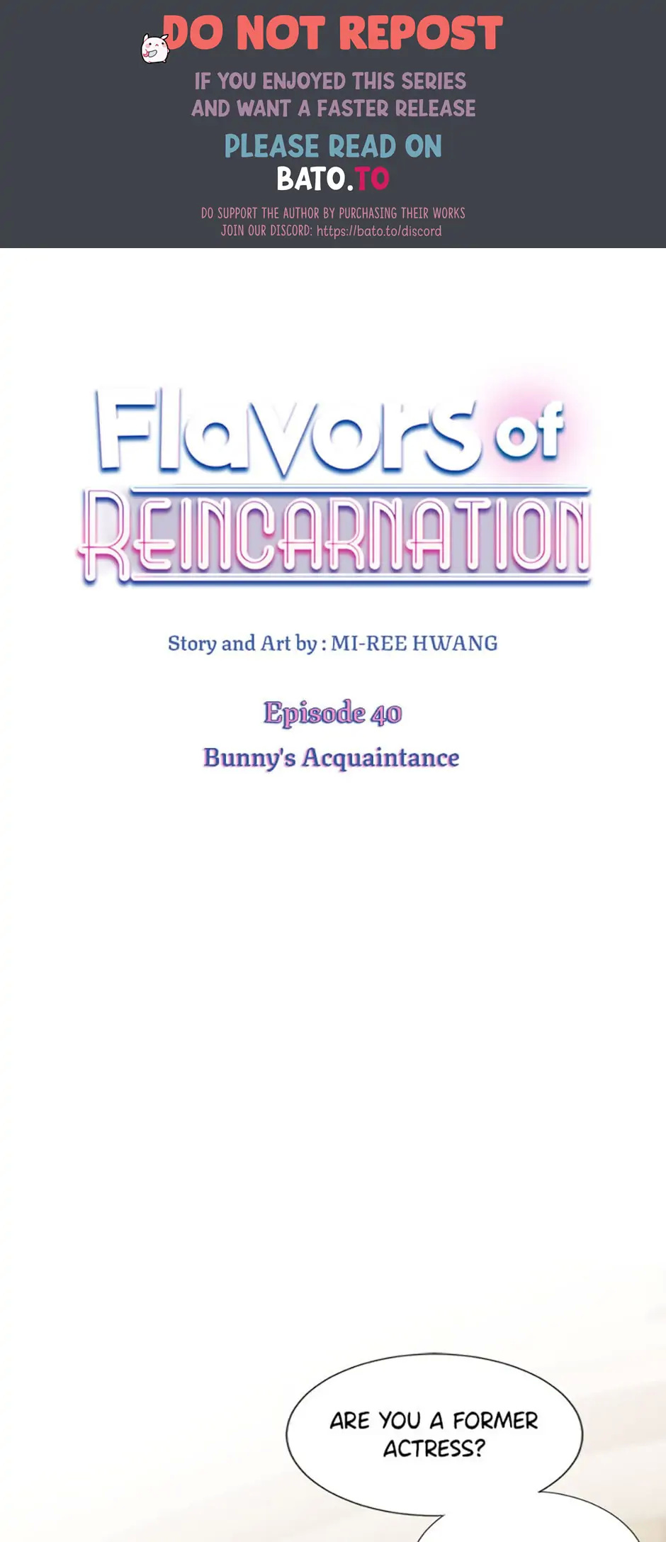 Flavors of Reincarnation Chapter 40