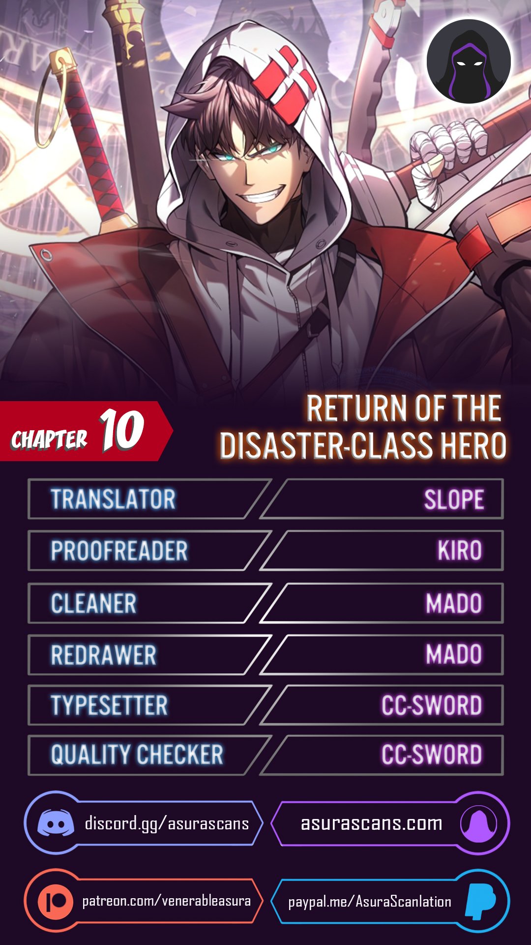 Return of the Disaster-Class Hero 10